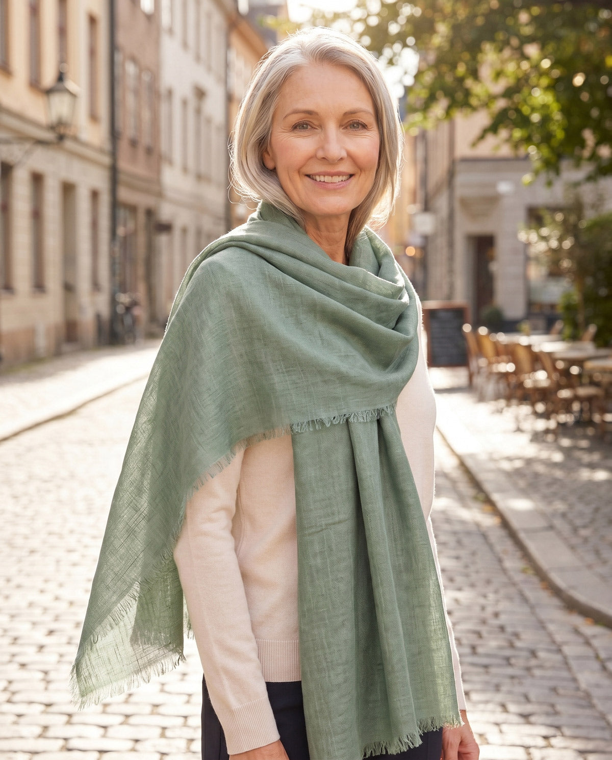 Silk Wool Scarves