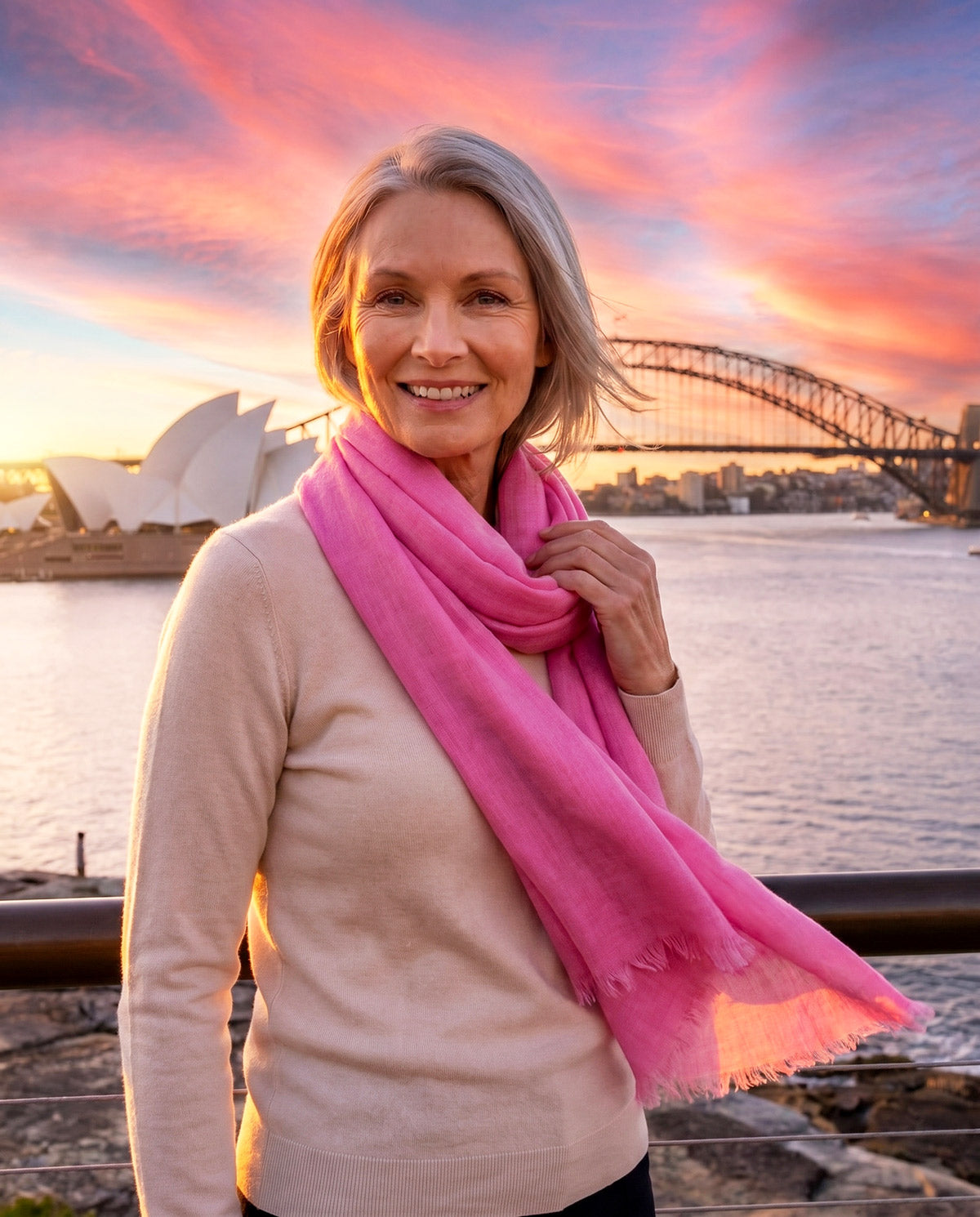 Silk Wool Scarves