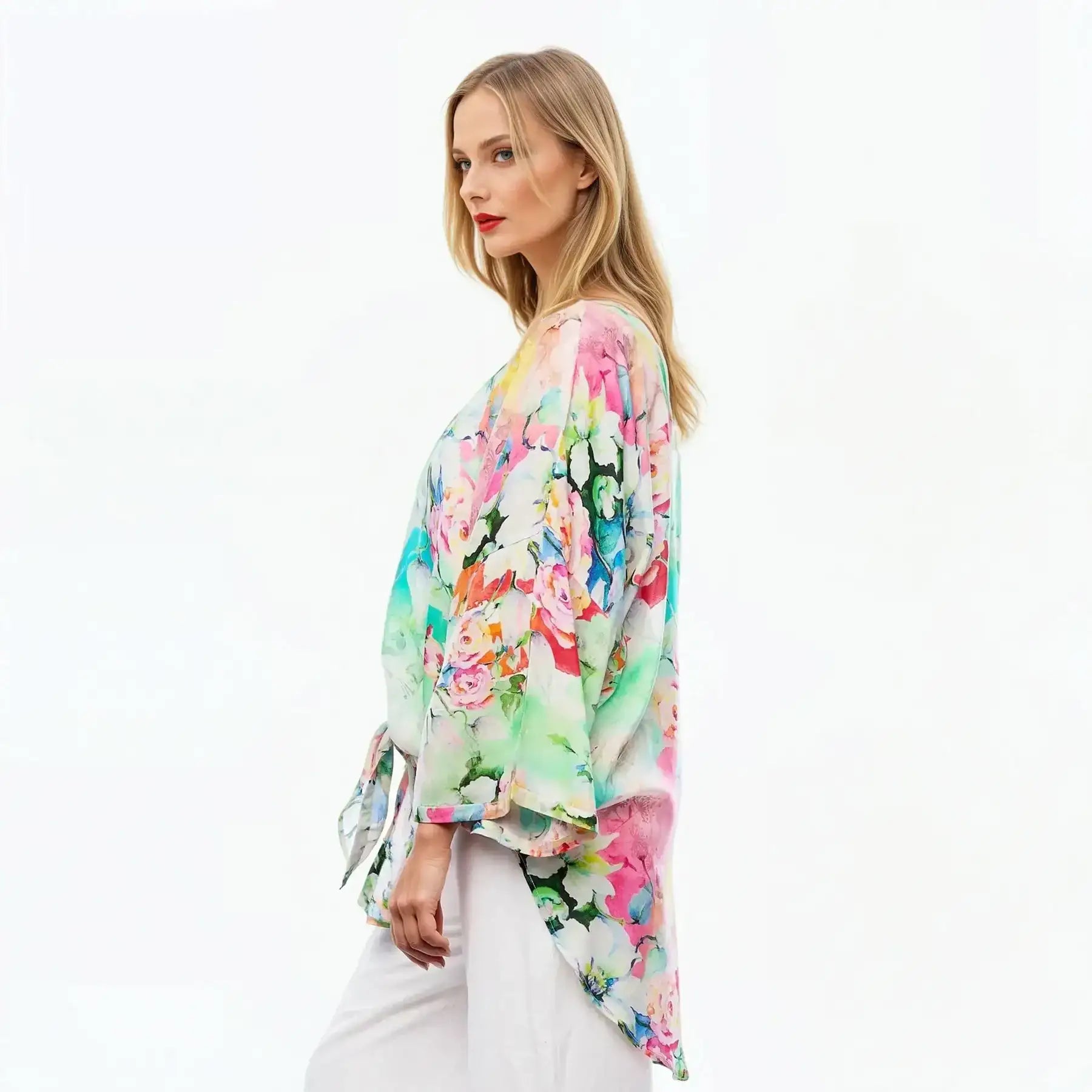 Kimono Beach Cover-Up (Floral)