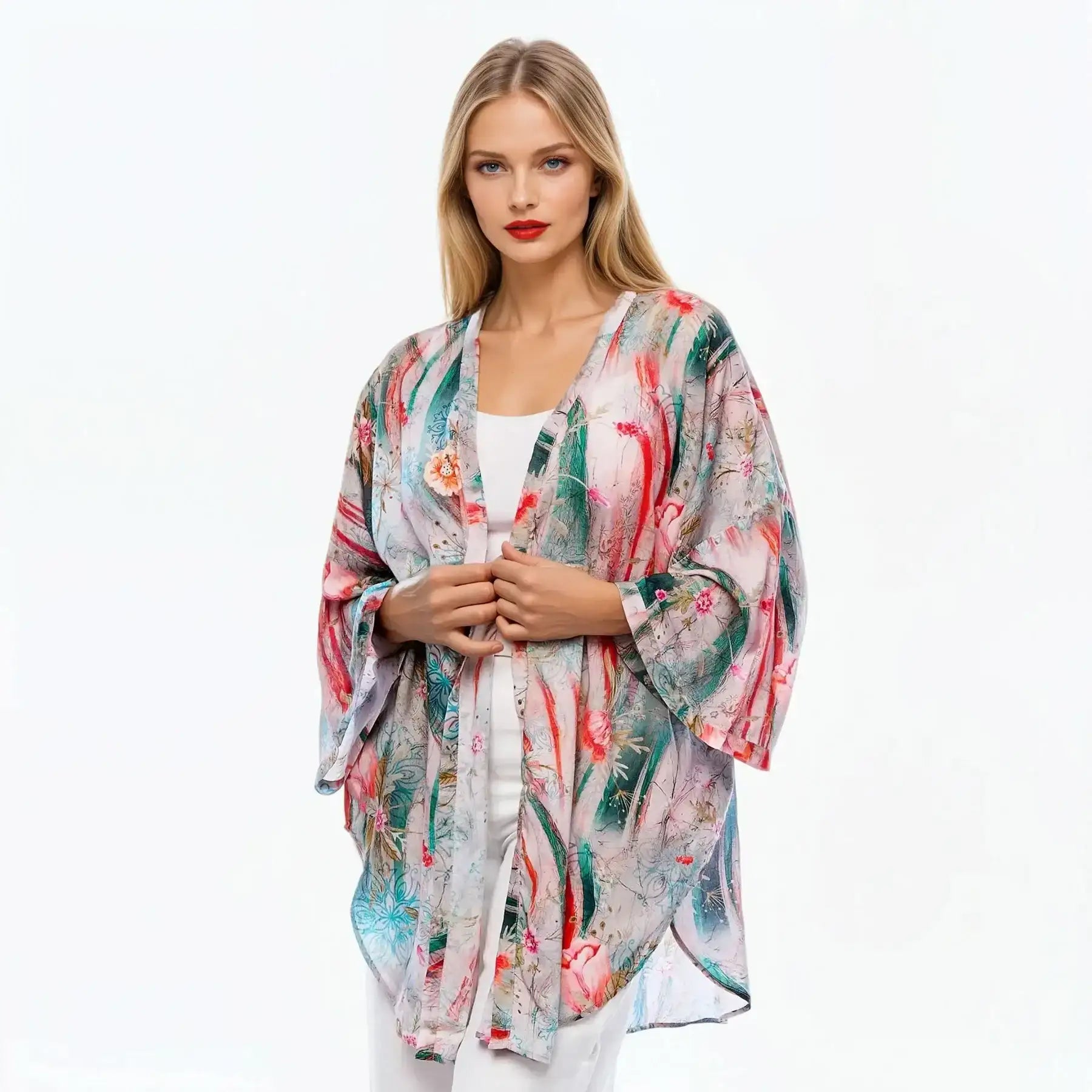 Kimono Beach Cover-Up (Meadow)