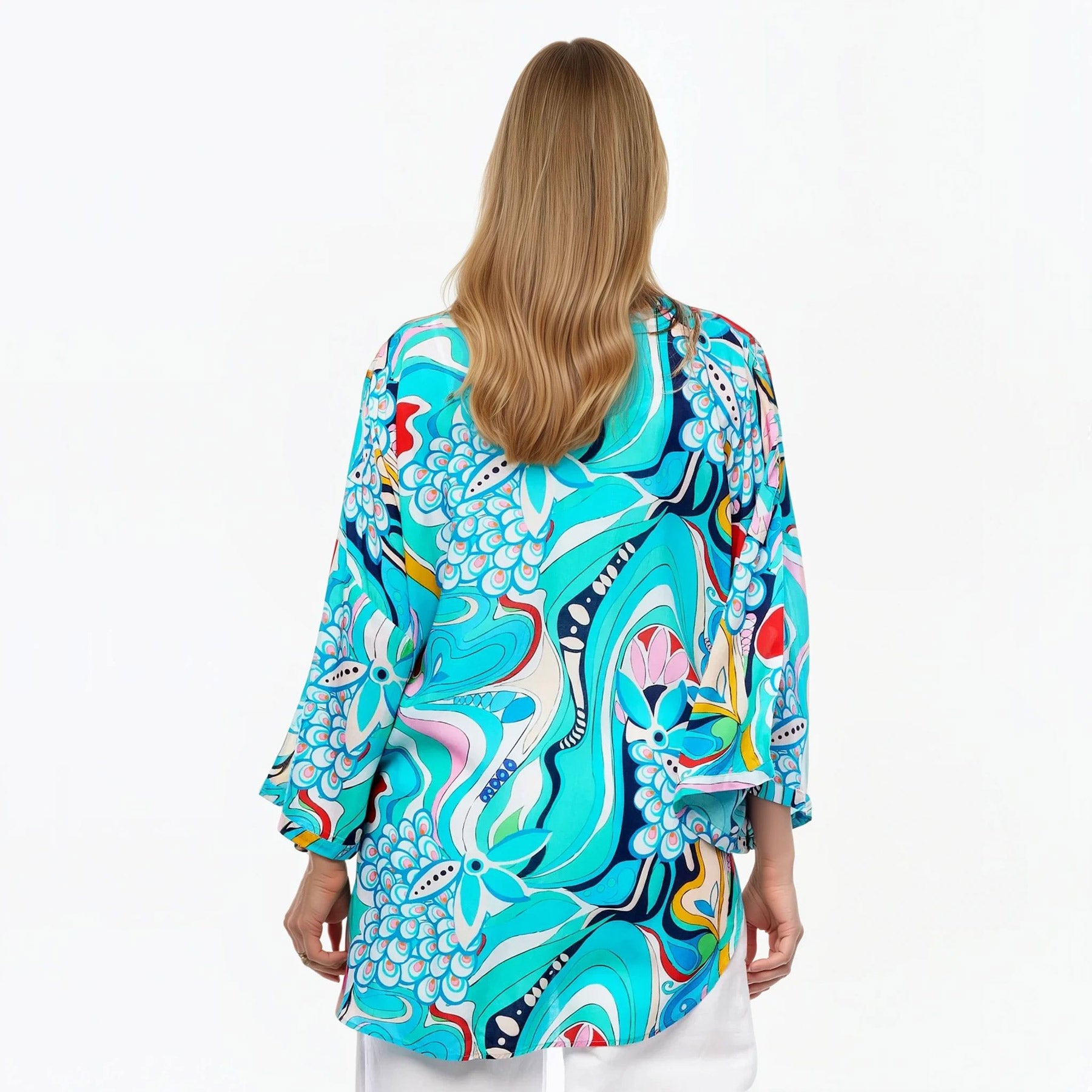 Kimono Beach Cover-Up (Sakura)