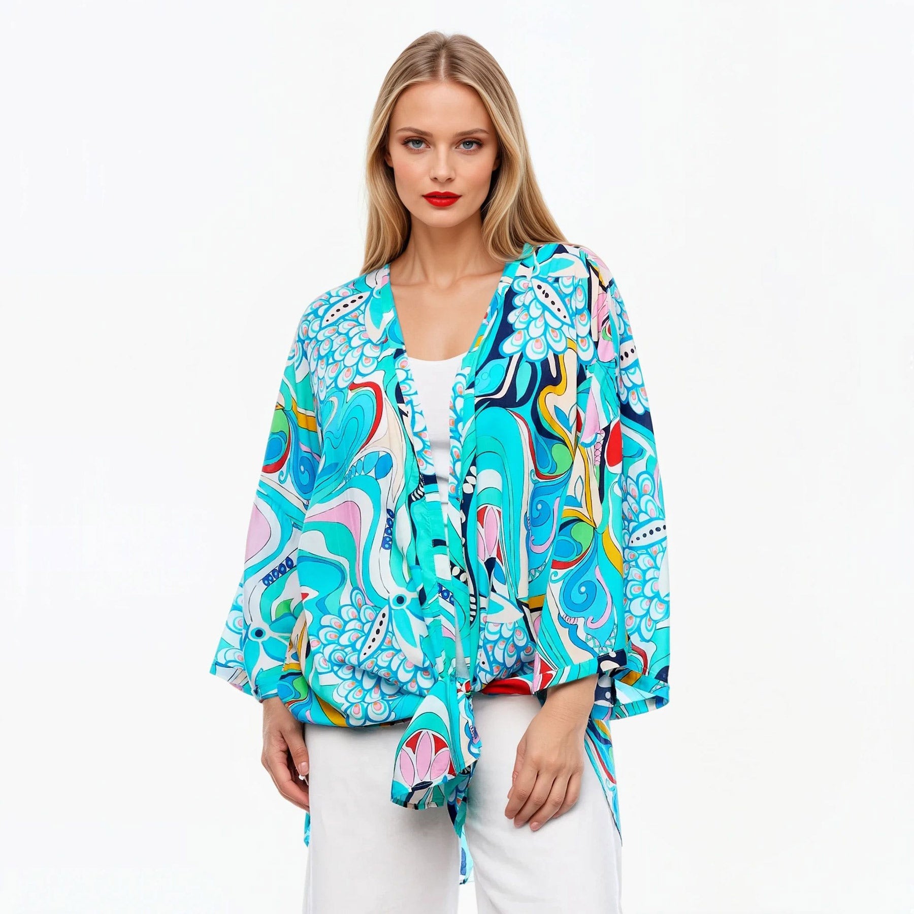 Kimono Beach Cover-Up (Sakura)