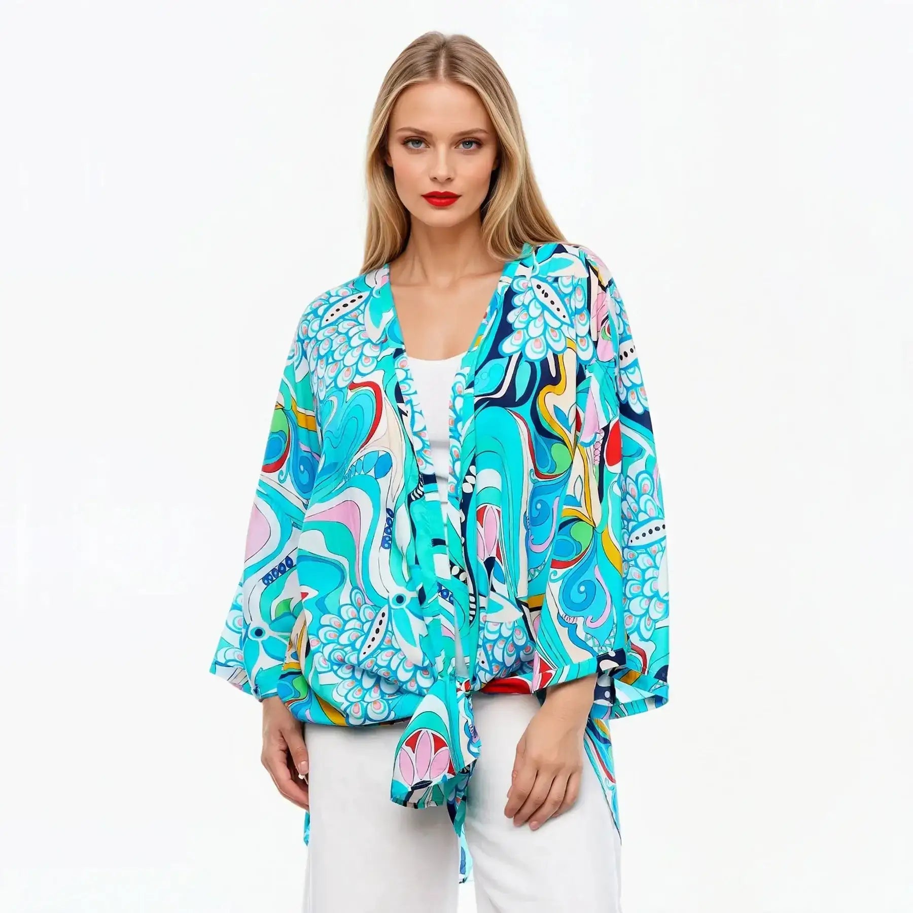Kimono Beach Cover-Up (Sakura)