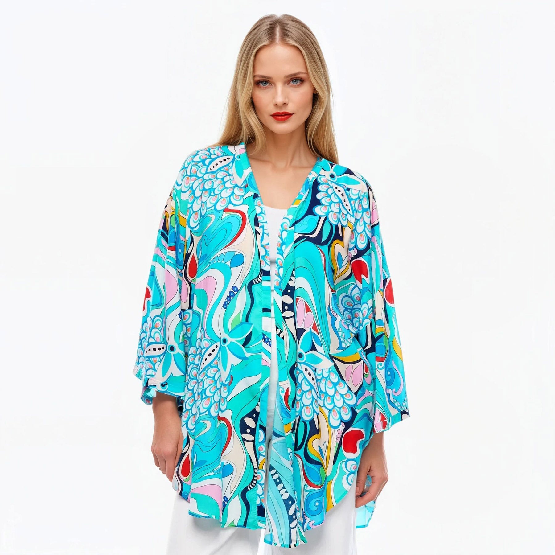 Kimono Beach Cover-Up (Sakura)