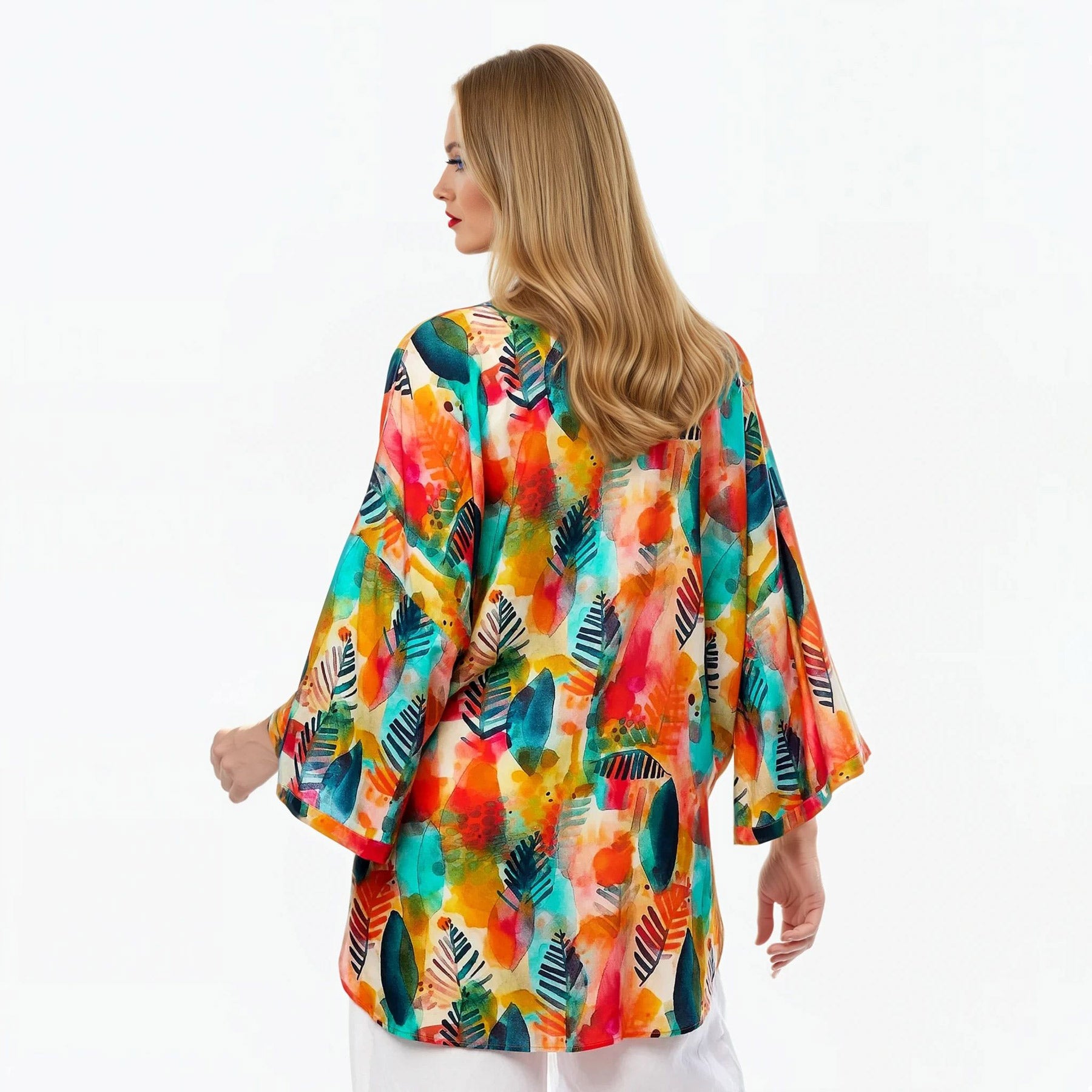 Kimono Beach Cover-Up (Tropicana)
