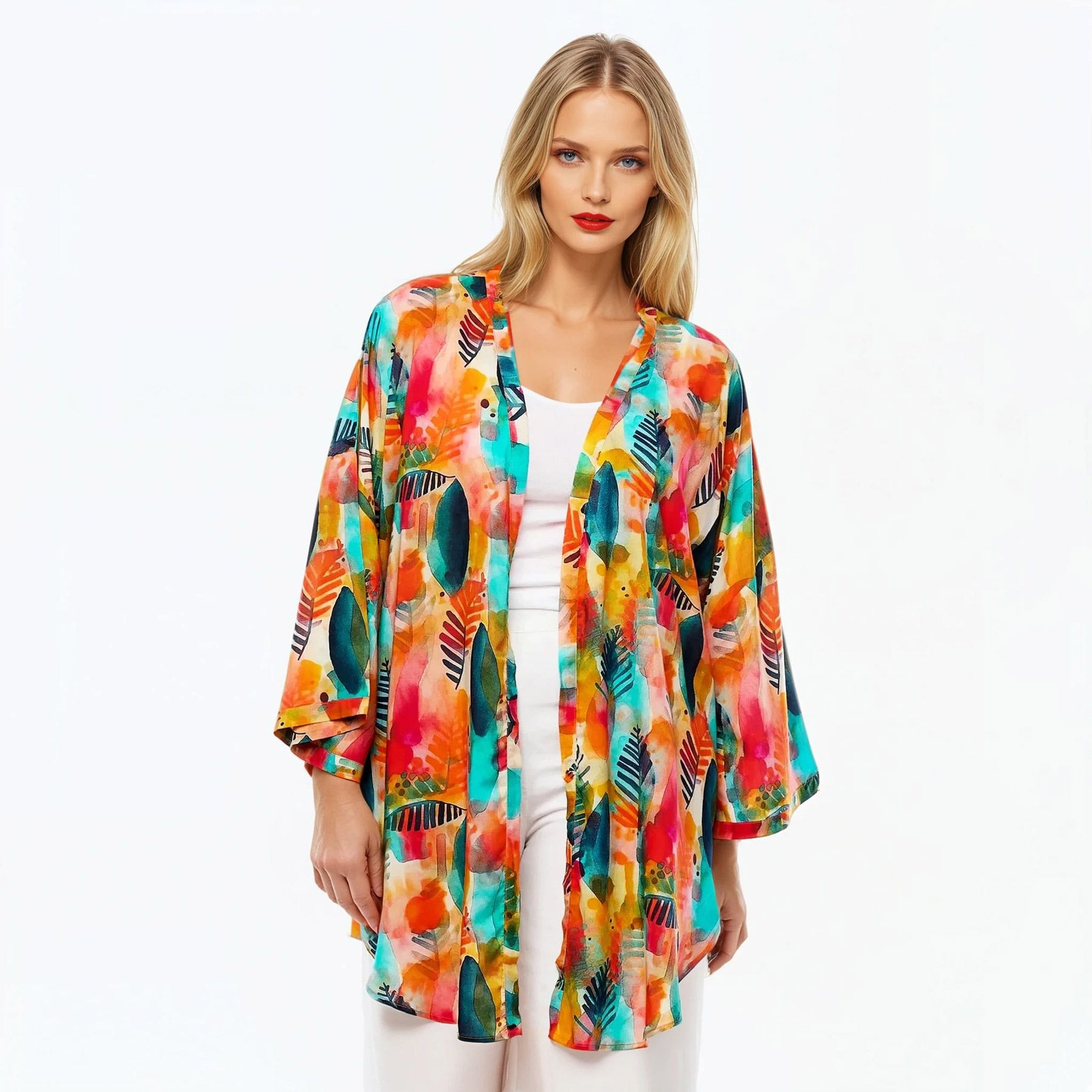 Kimono Beach Cover-Up (Tropicana)