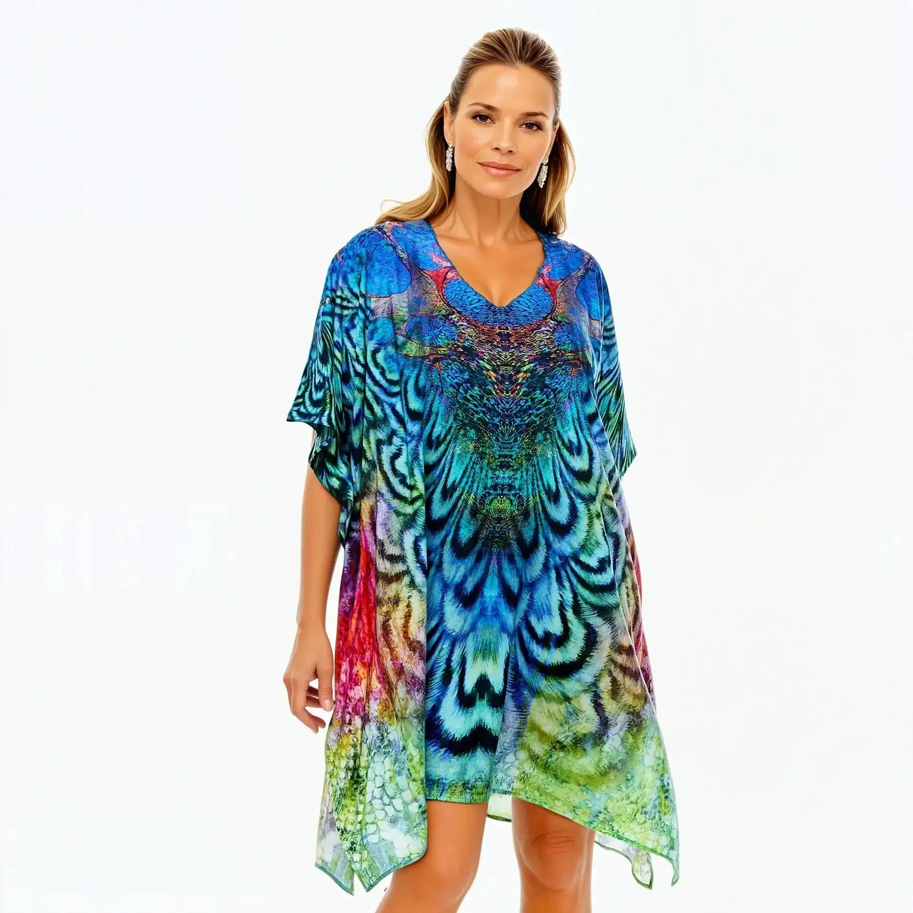 Mini Kaftan Dress (Aves)