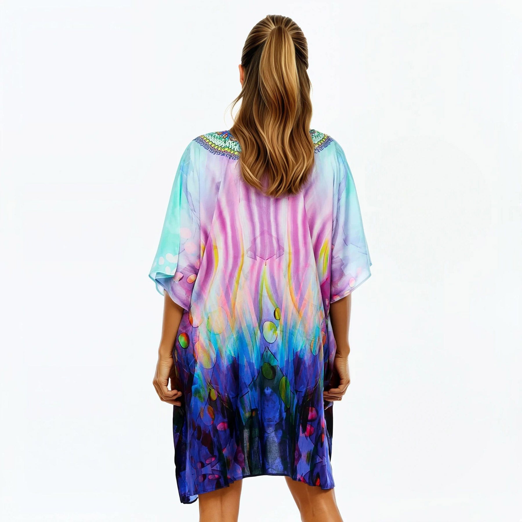 Mini Kaftan Dress (Opulence)