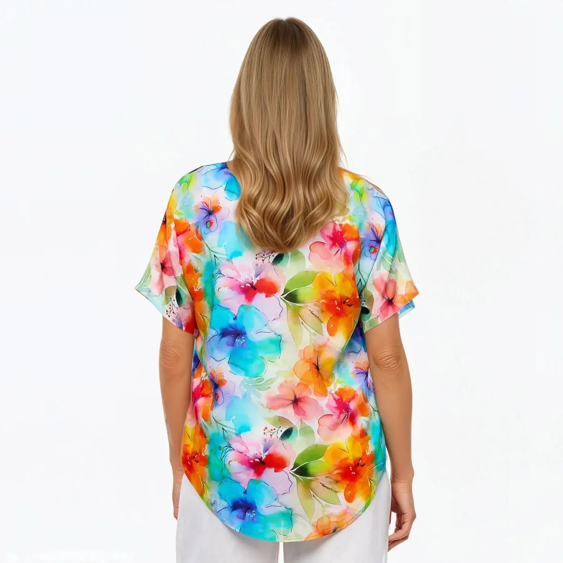 V-Neck T-Shirt (Blushing)