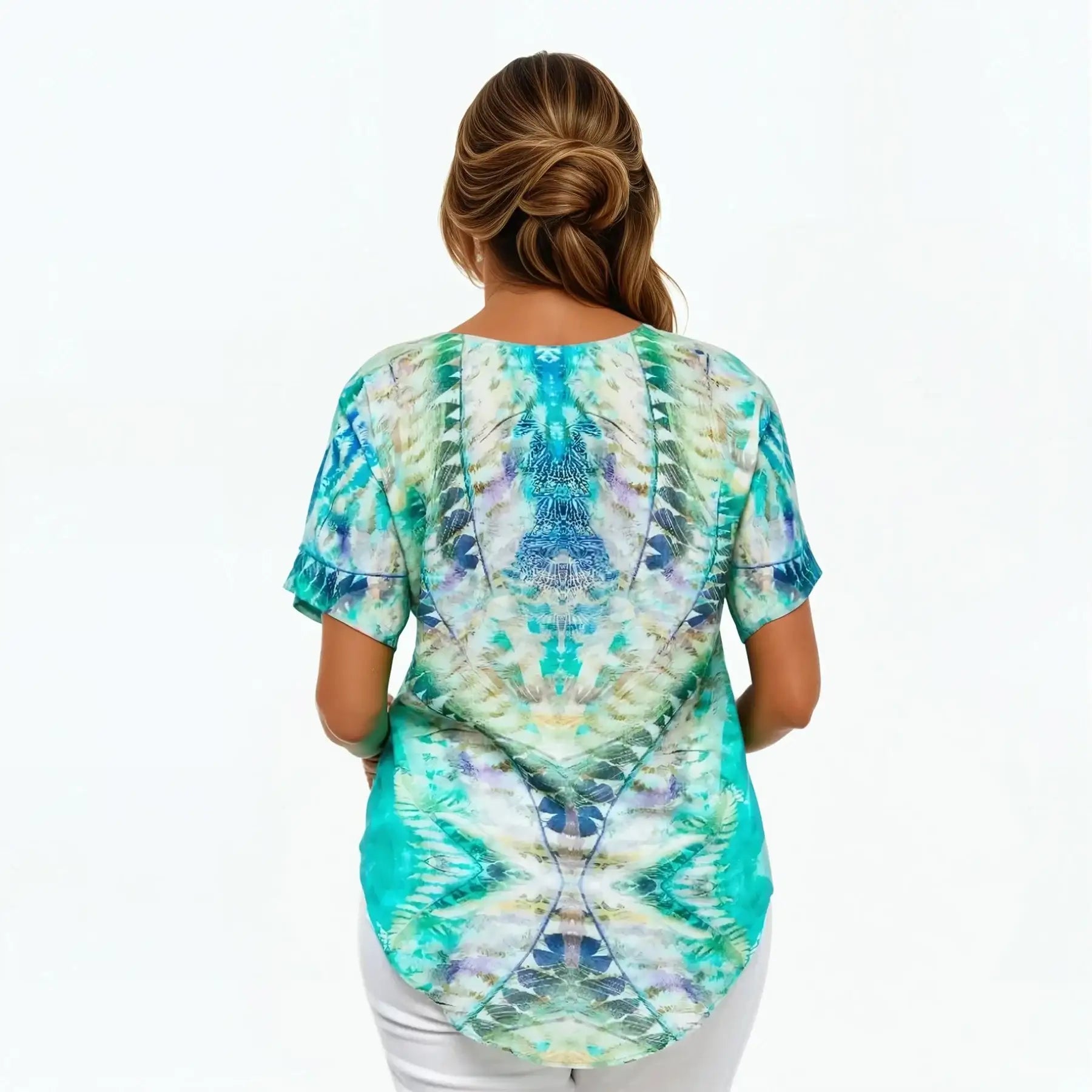 V-Neck T-Shirt (Marine)