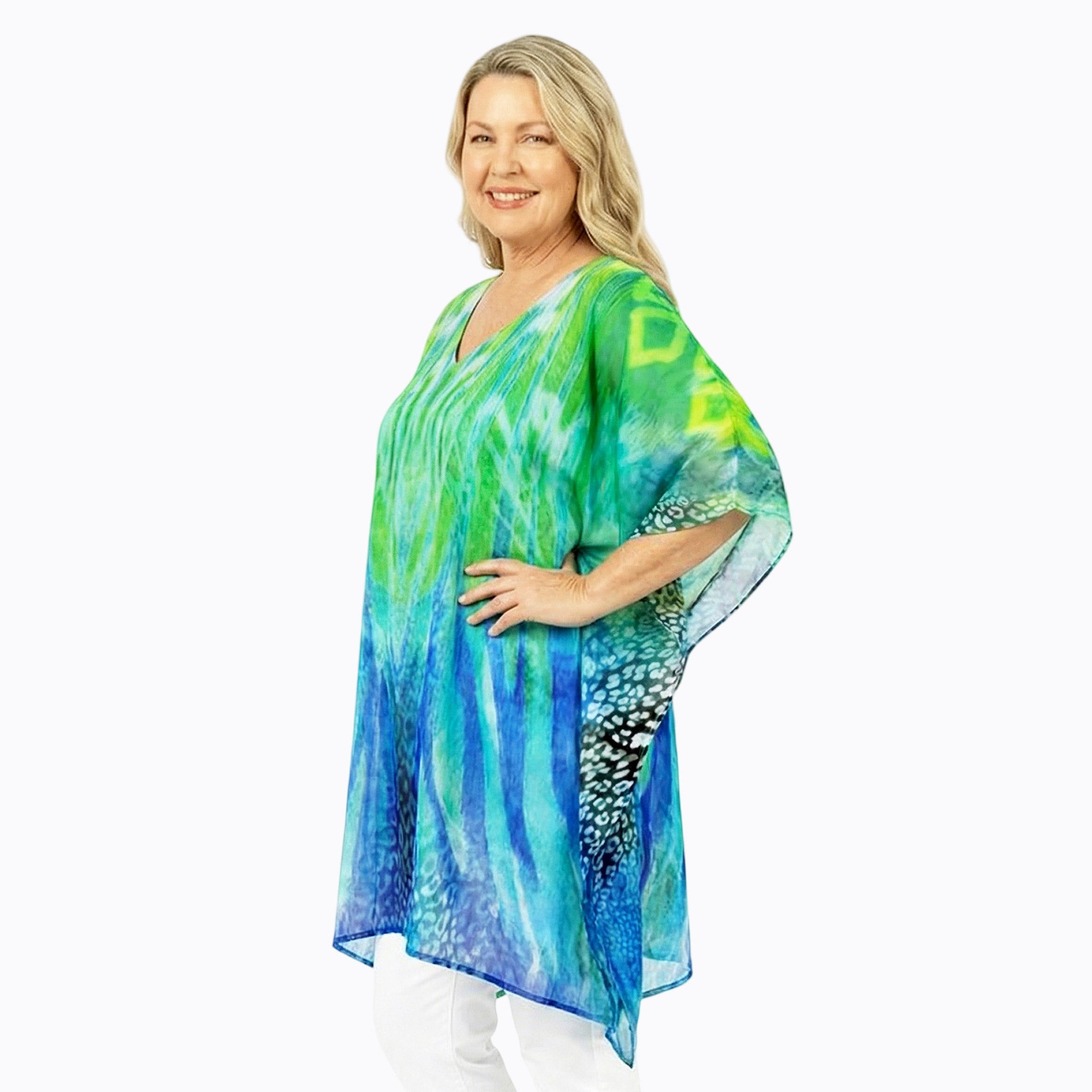 Claire Powell Kaftan Dress (Eden)