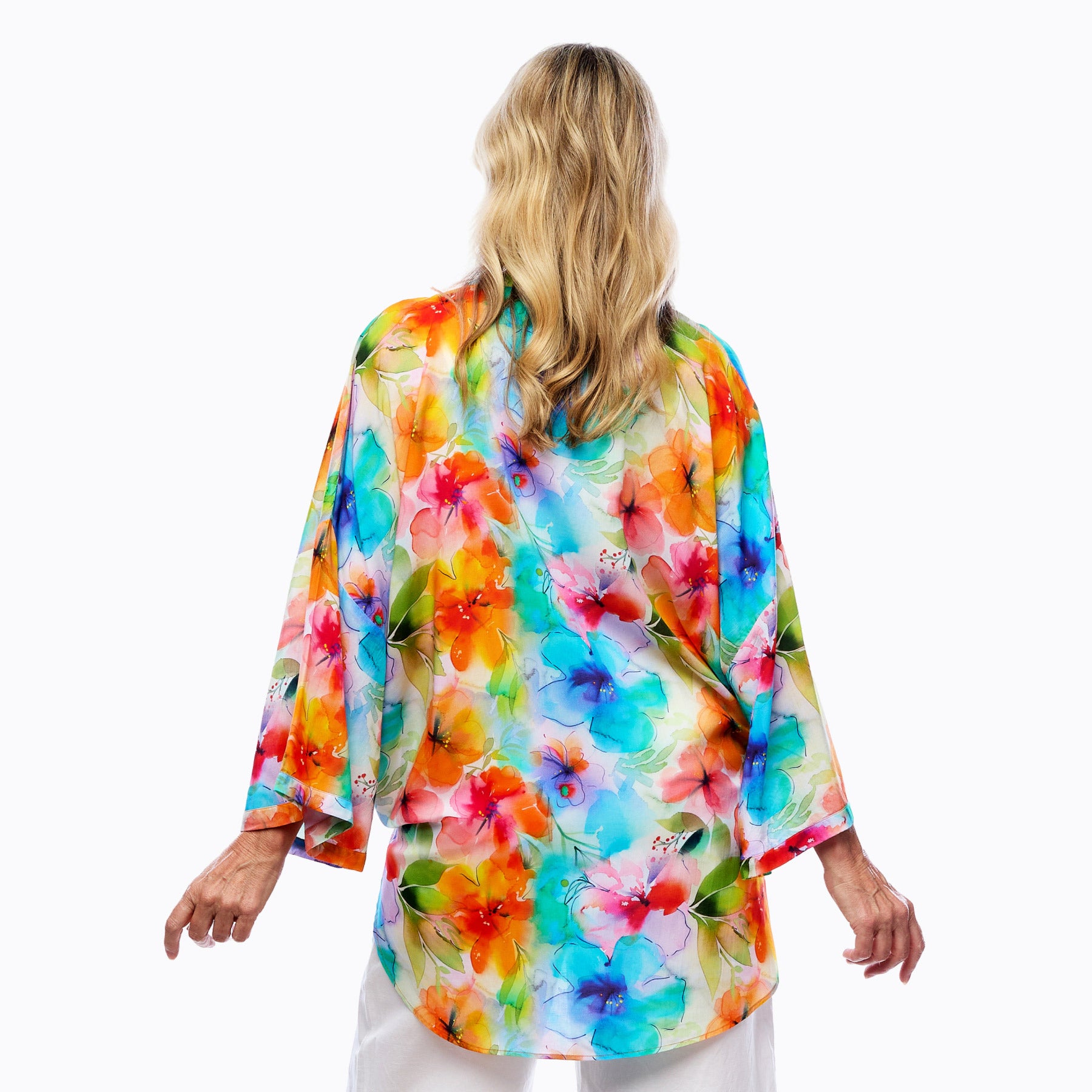Modal Kimono Cover-Up (Blushing)