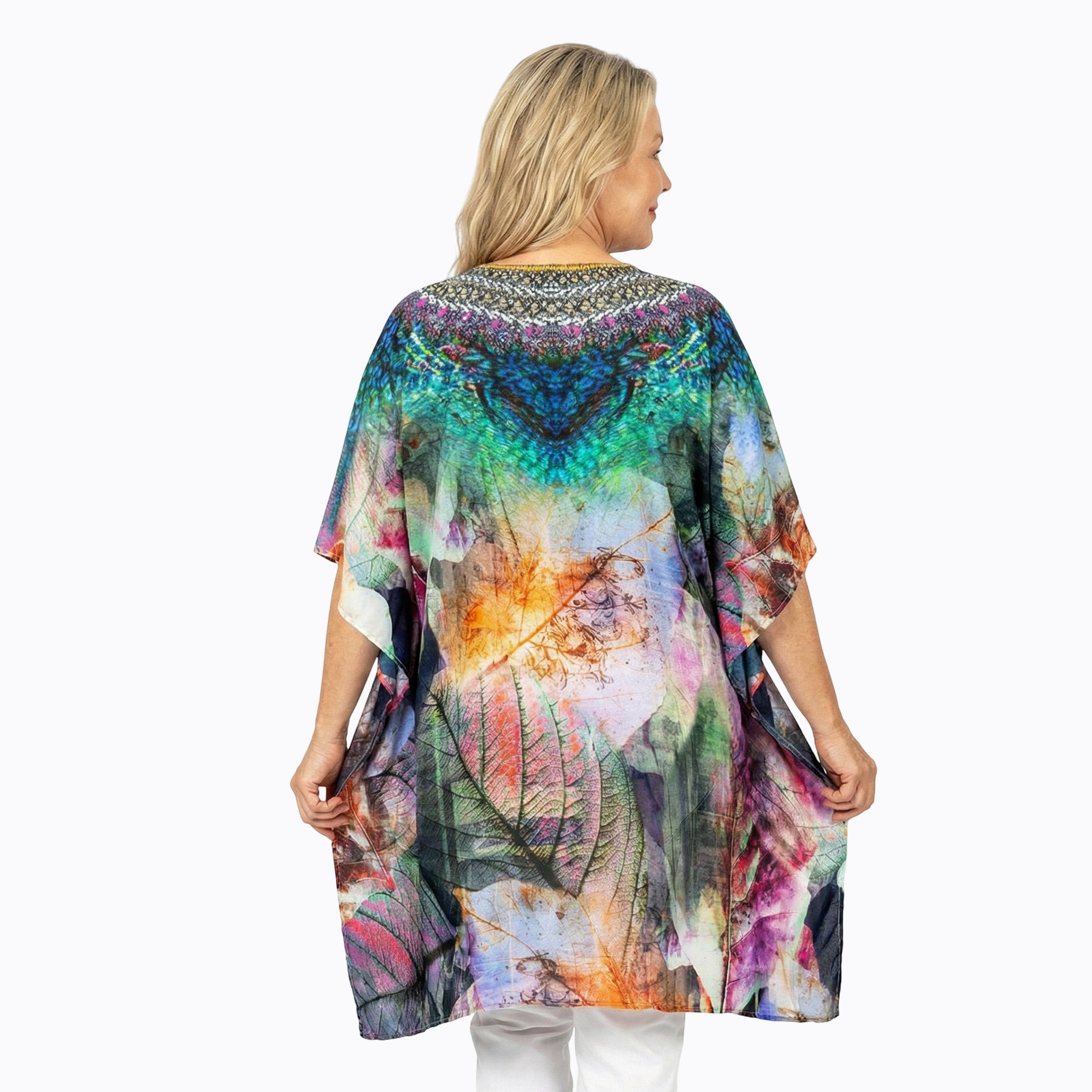 Claire Powell Plus Size Kaftan Top (Heaven)