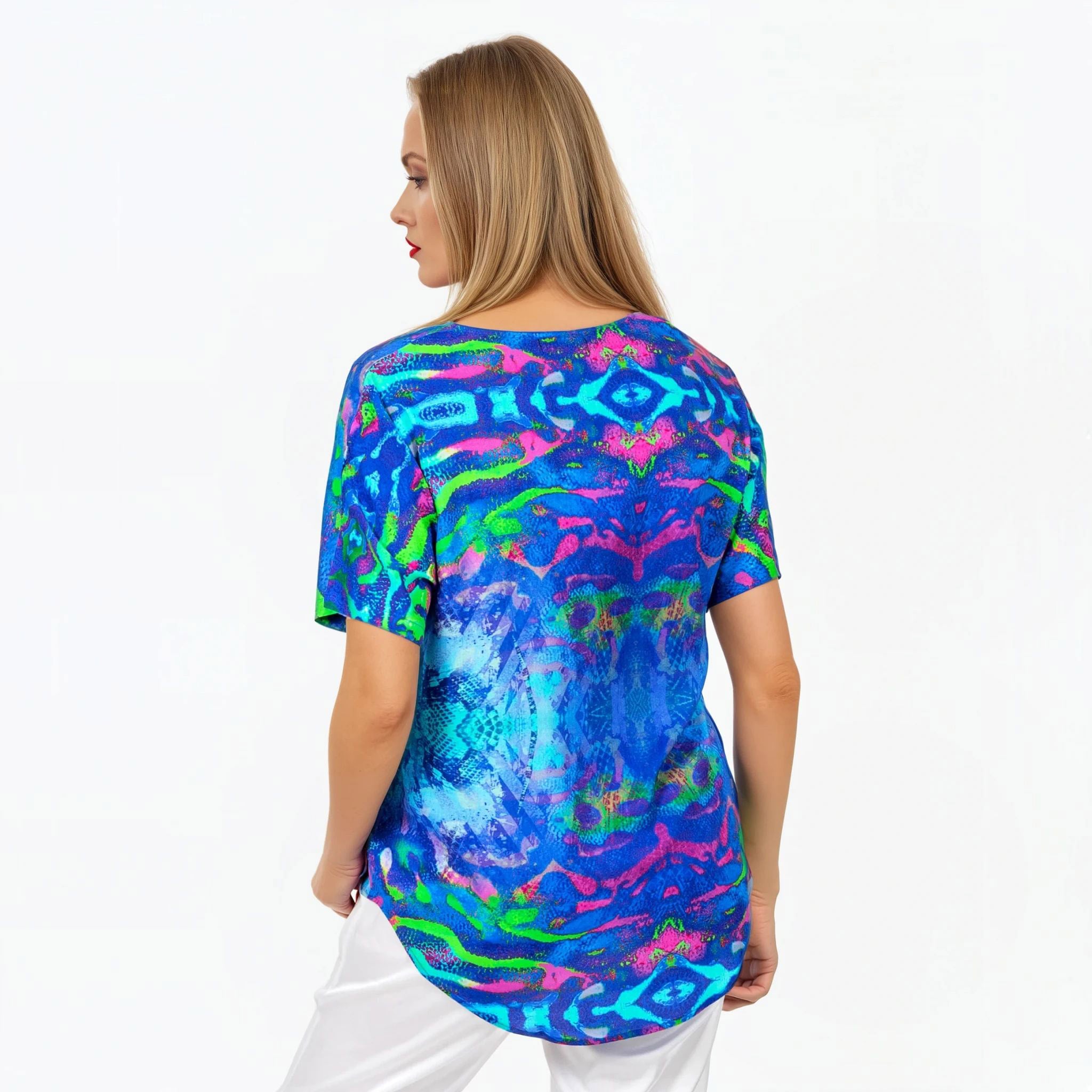 Claire Powell V-Neck T-Shirt (Mirage)