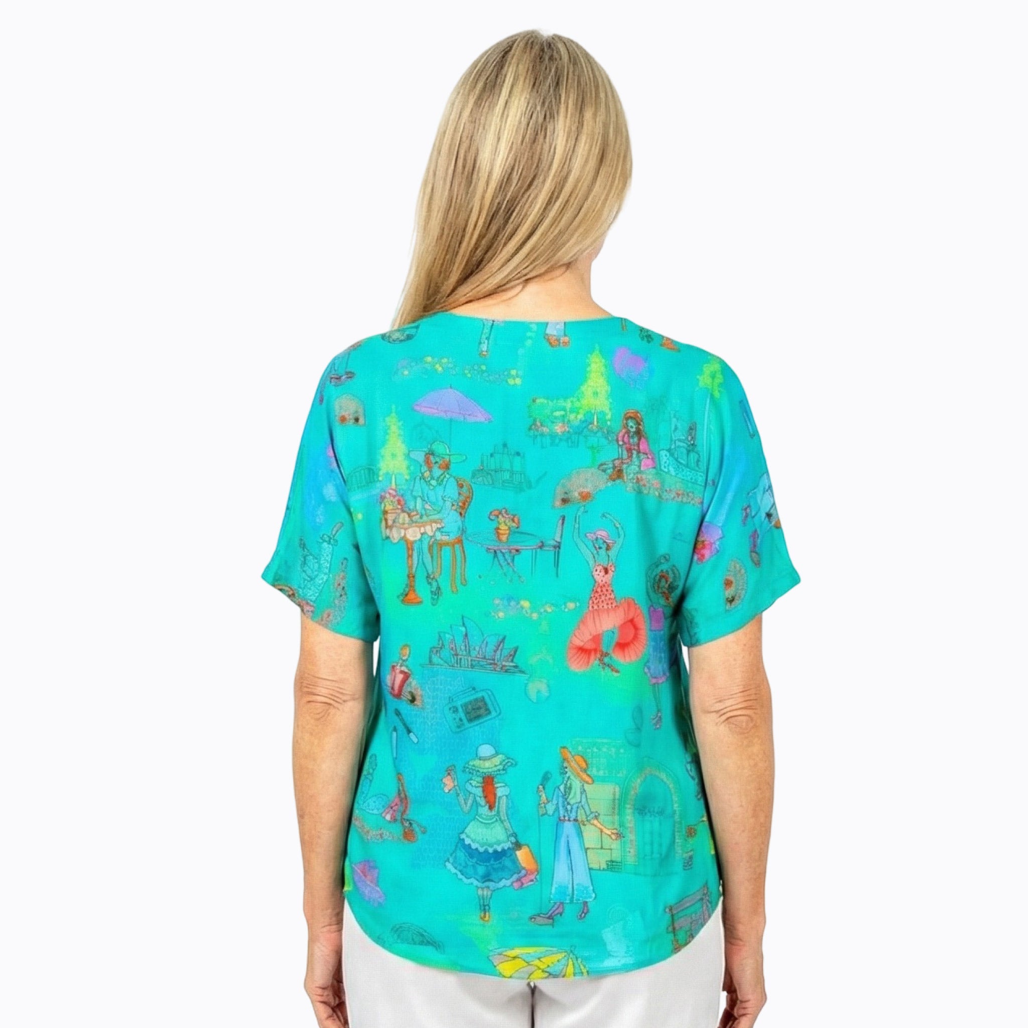 Claire Powell V-Neck T-Shirt (Sirens)