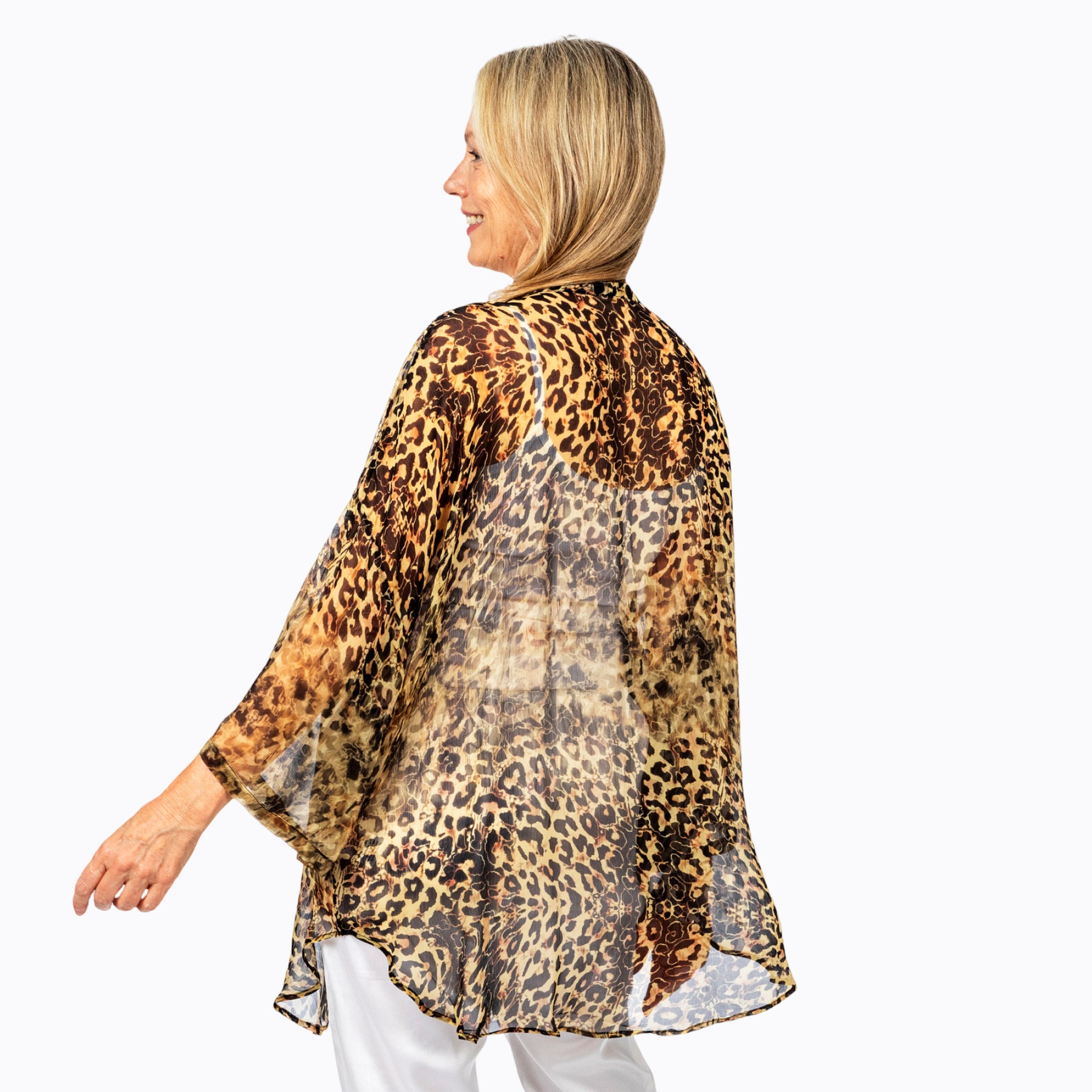 Claire Powell Chiffon Kimono Cover-Up (Wilden)