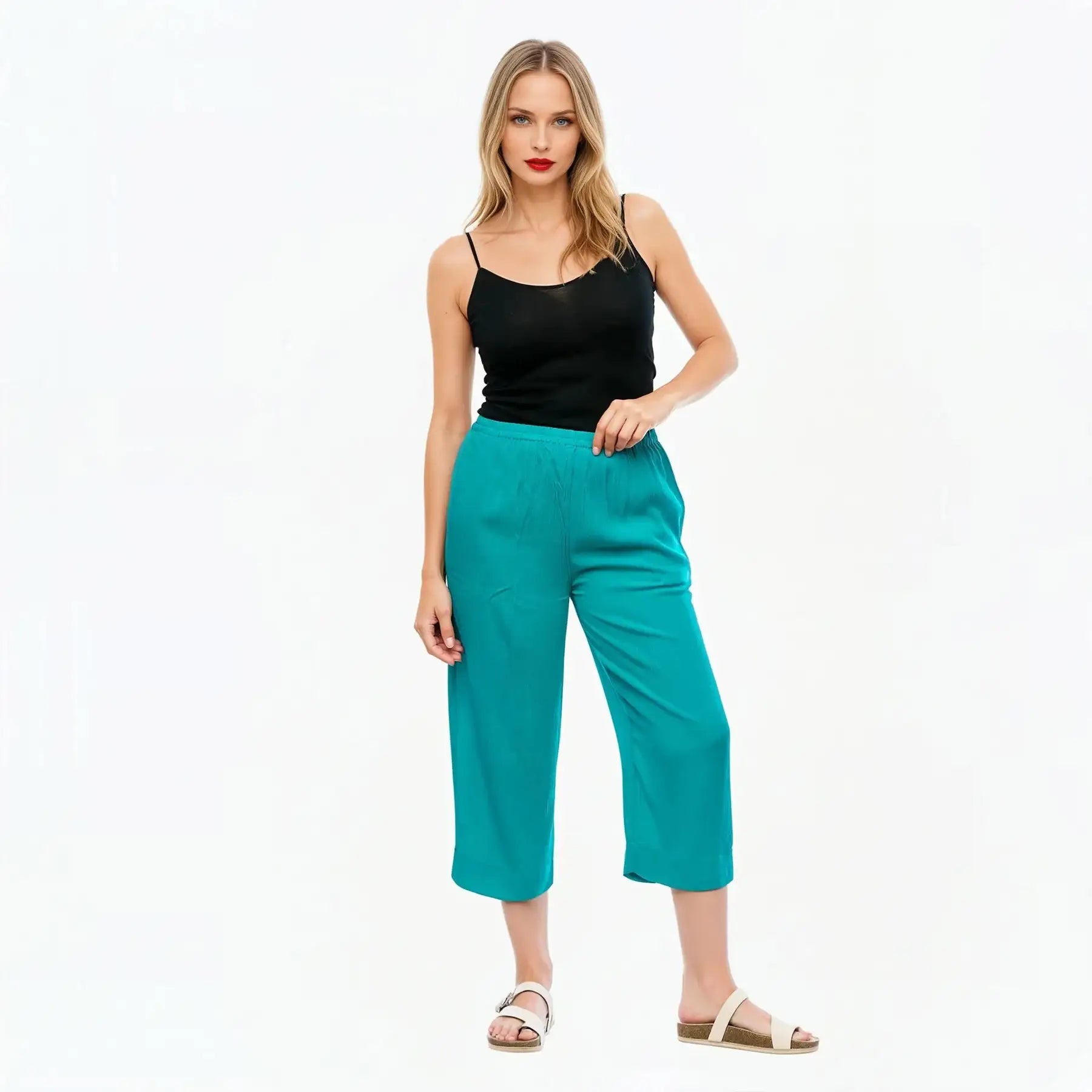 3/4 Length Pants Jade