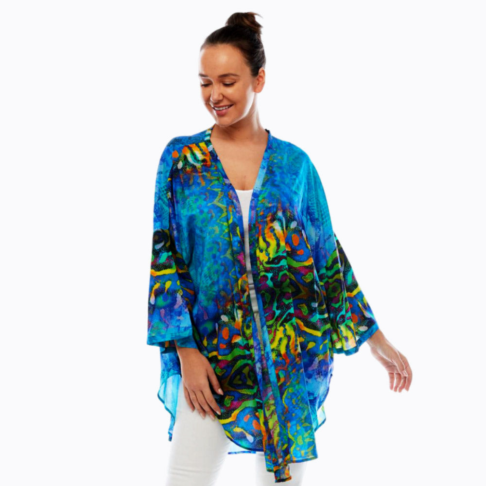 Claire Powell Kimono Jacket (jewel)