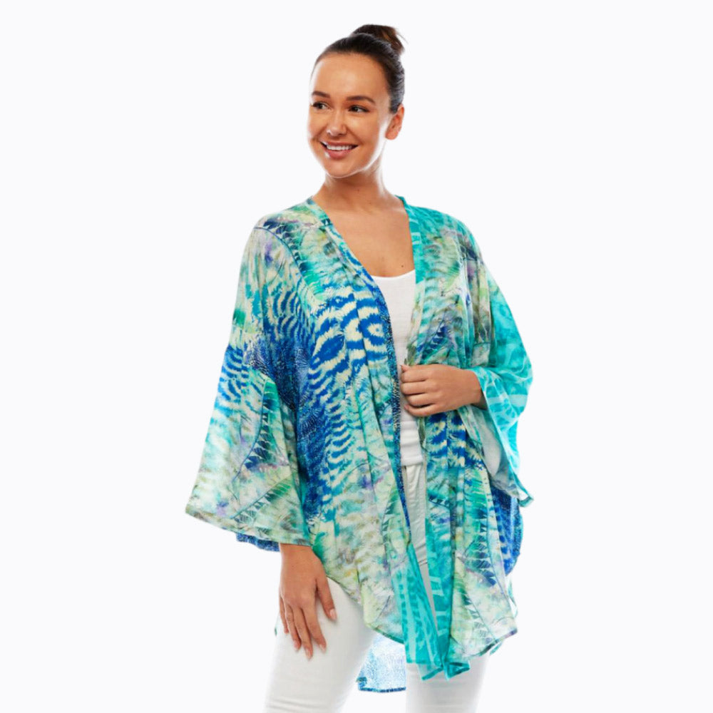 Claire Powell Kimono Jacket (marine)