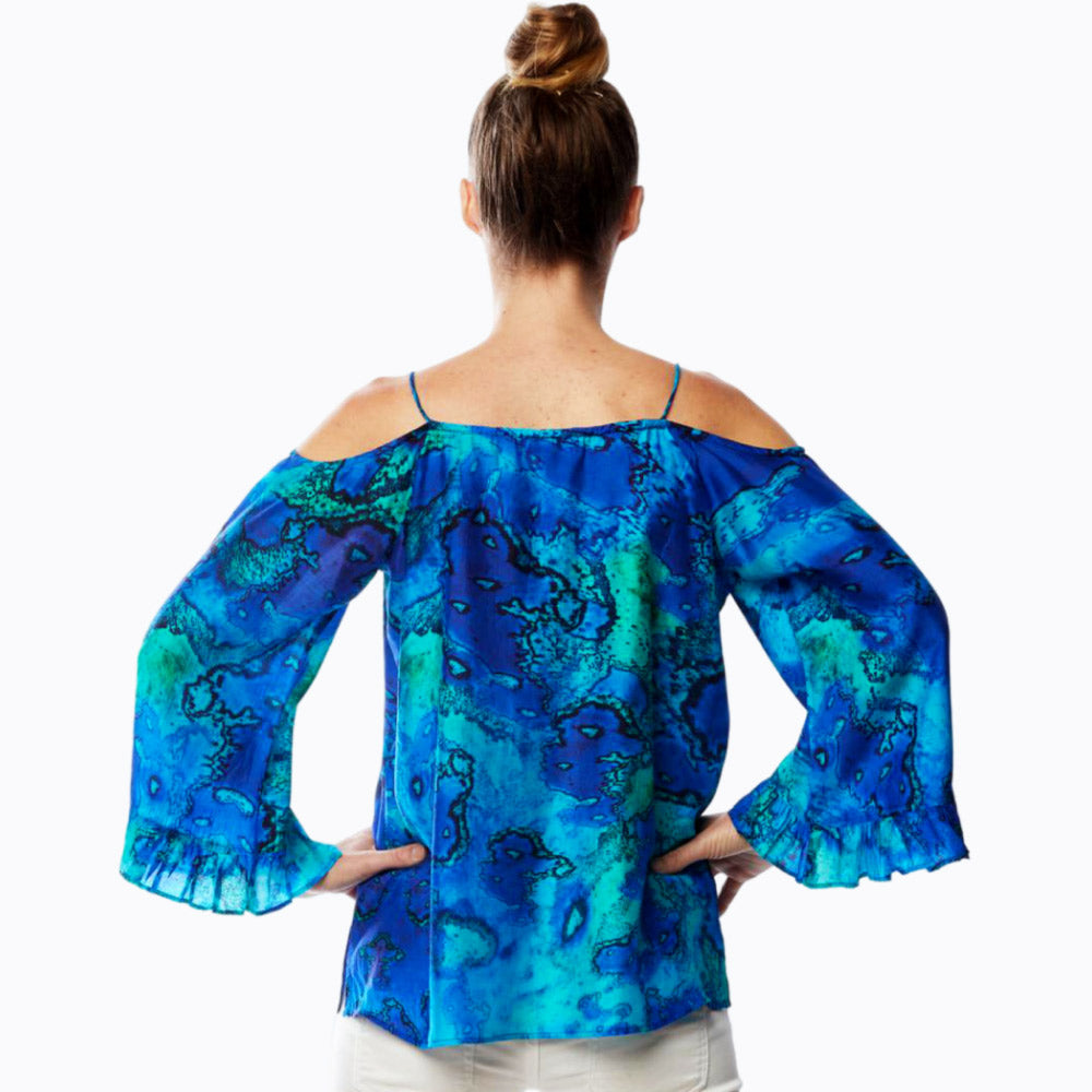 Claire Powell Pull Cord Top (Reef)