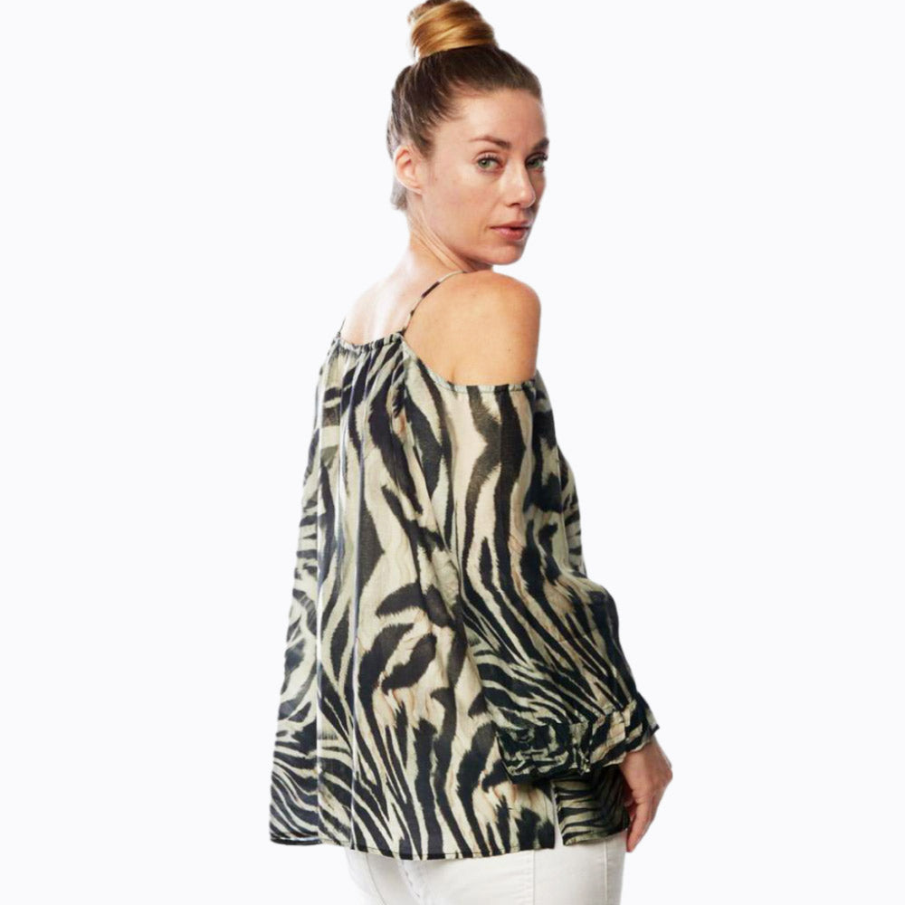 Claire Powell Pull Cord Top (Wild)