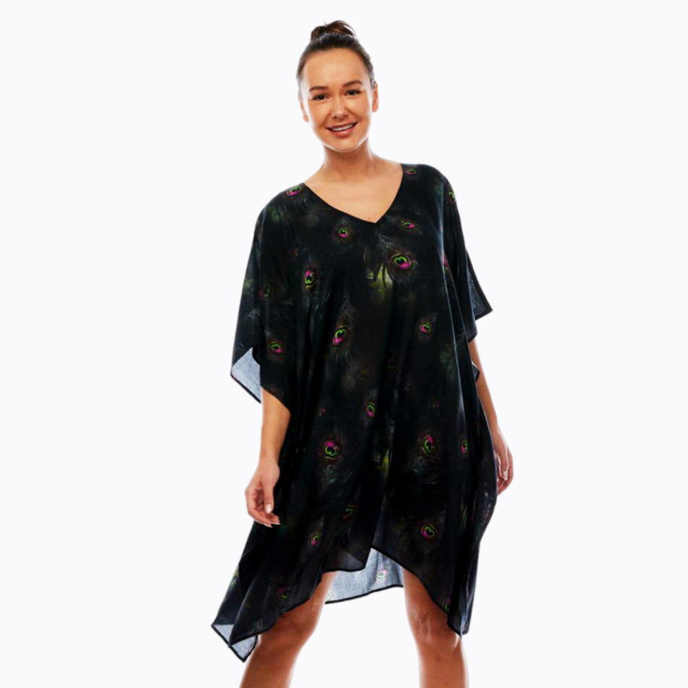 Claire Powell kaftan dress or plus size cover-up (flutter)