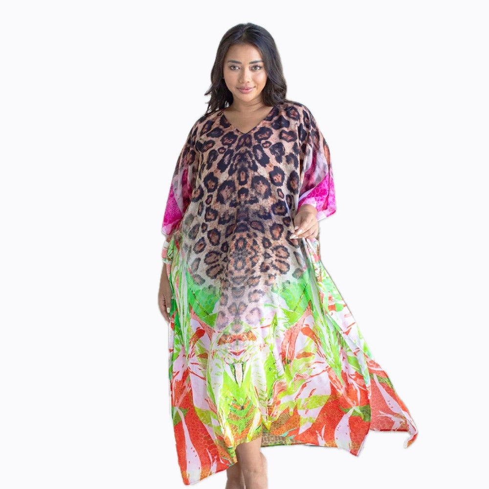 Claire Powell midi kaftan dress (Savannah)