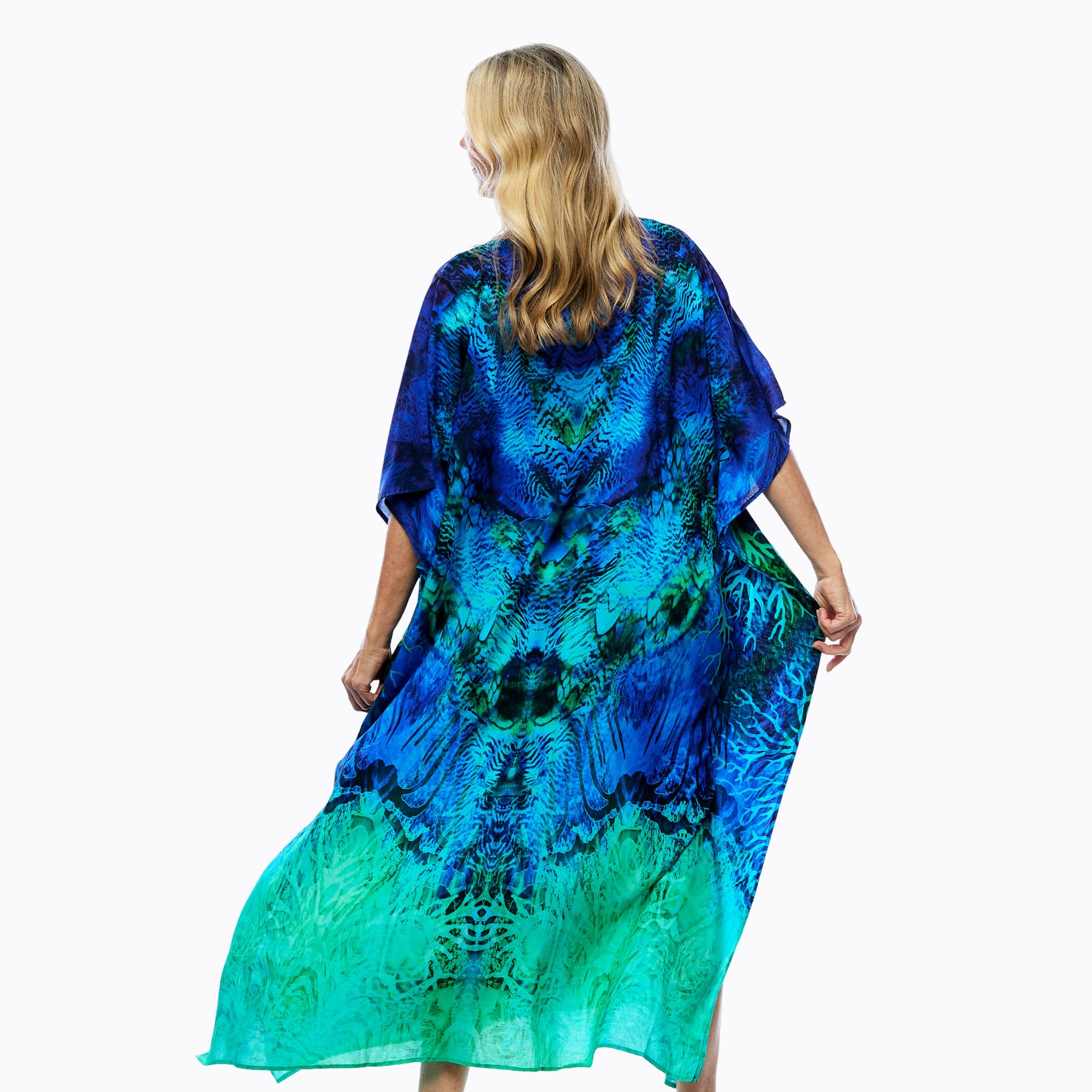 Kaftan Dress (Aquatica)