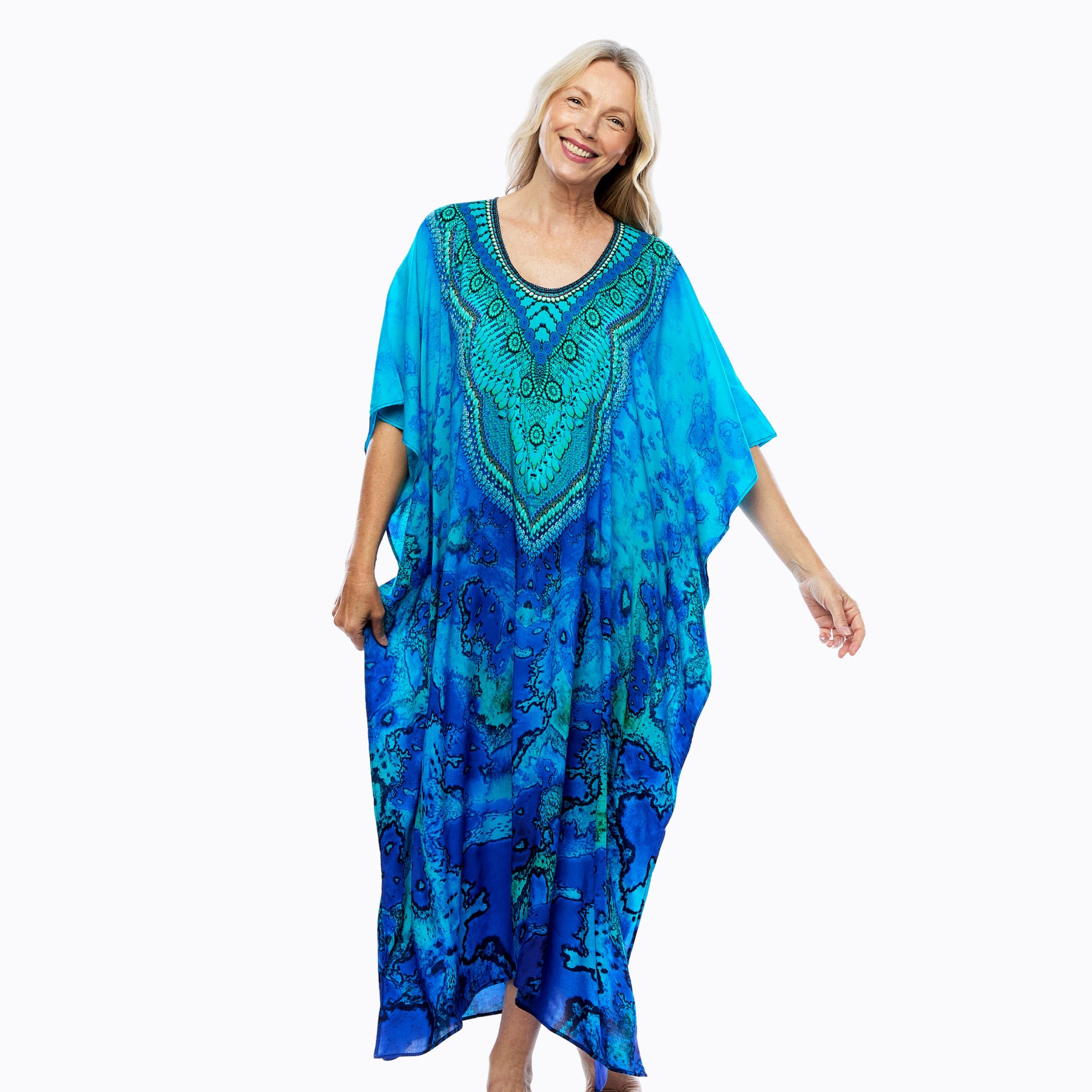 Kaftan Dress (reef)