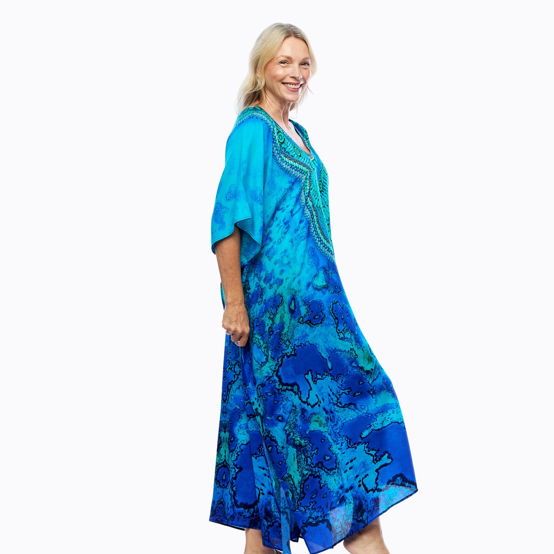 Kaftan Dress (reef)