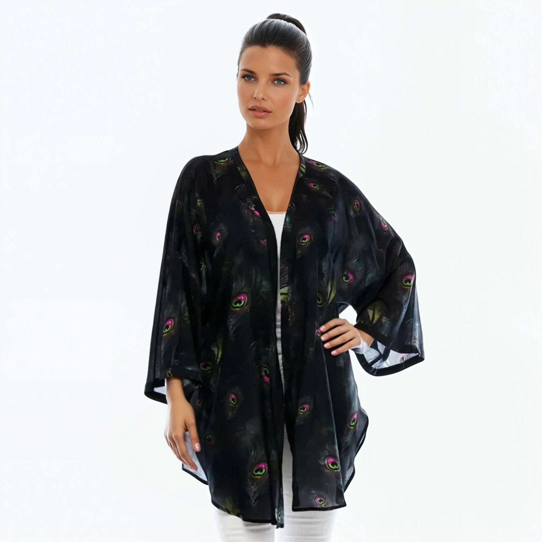 Kimono Beach Cover-Up (Flutter)