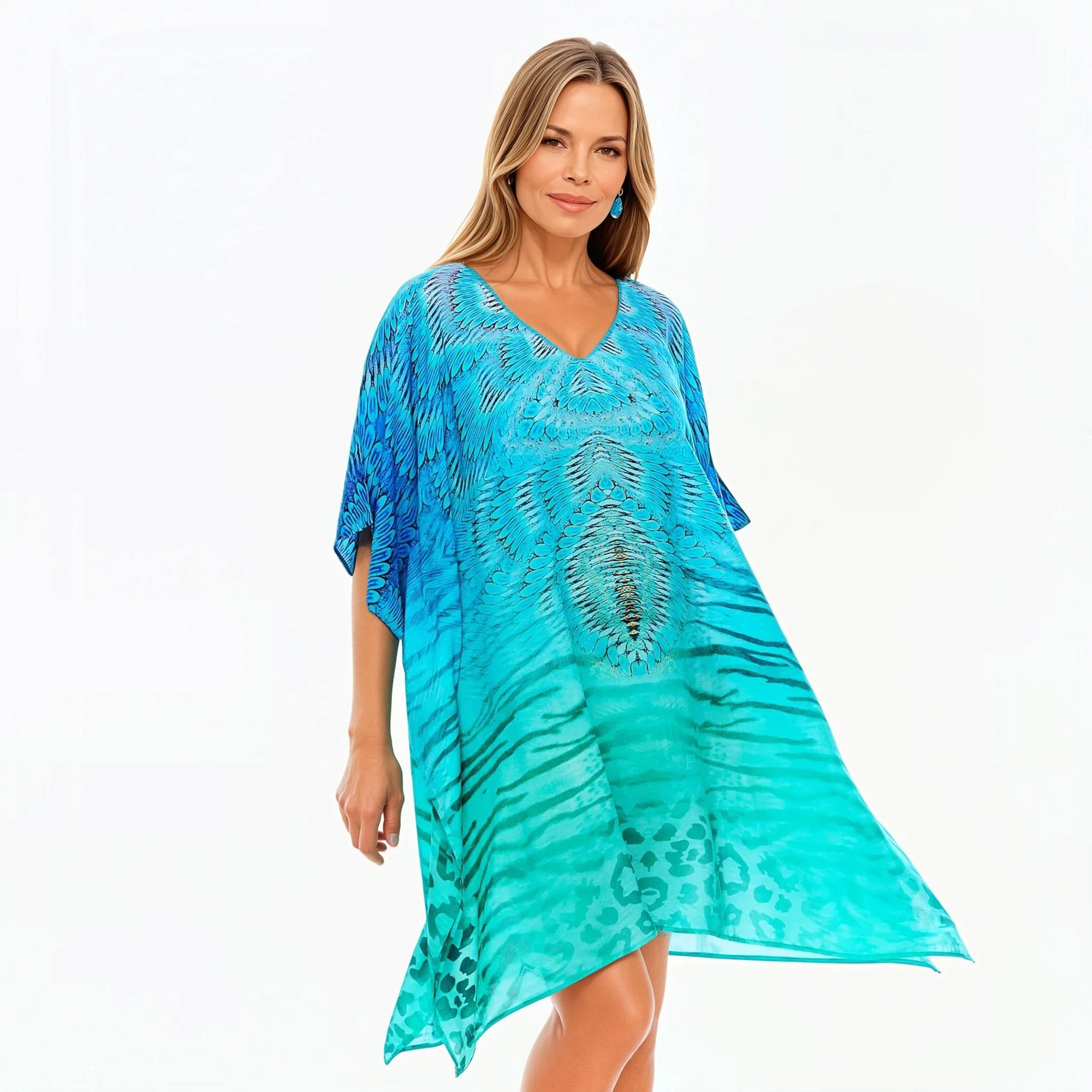 Mini Kaftan Dress (Spray)