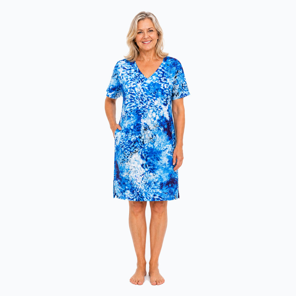 Shift Dress (Snowcat)