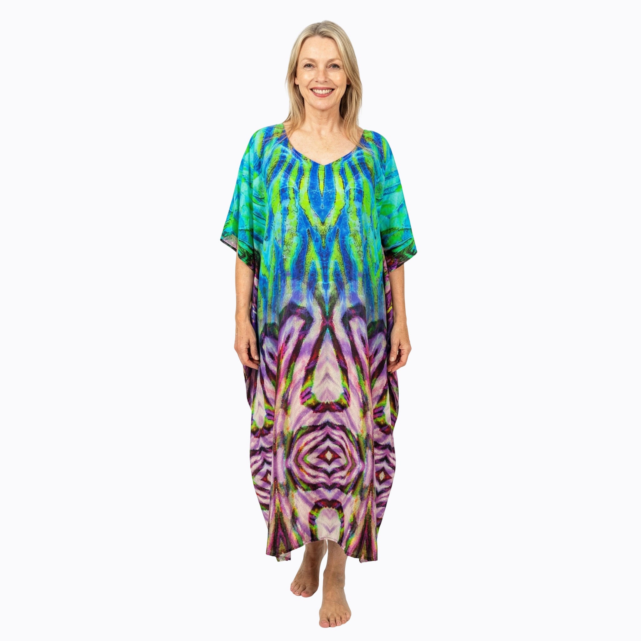 Kaftan Dress (Cascade)