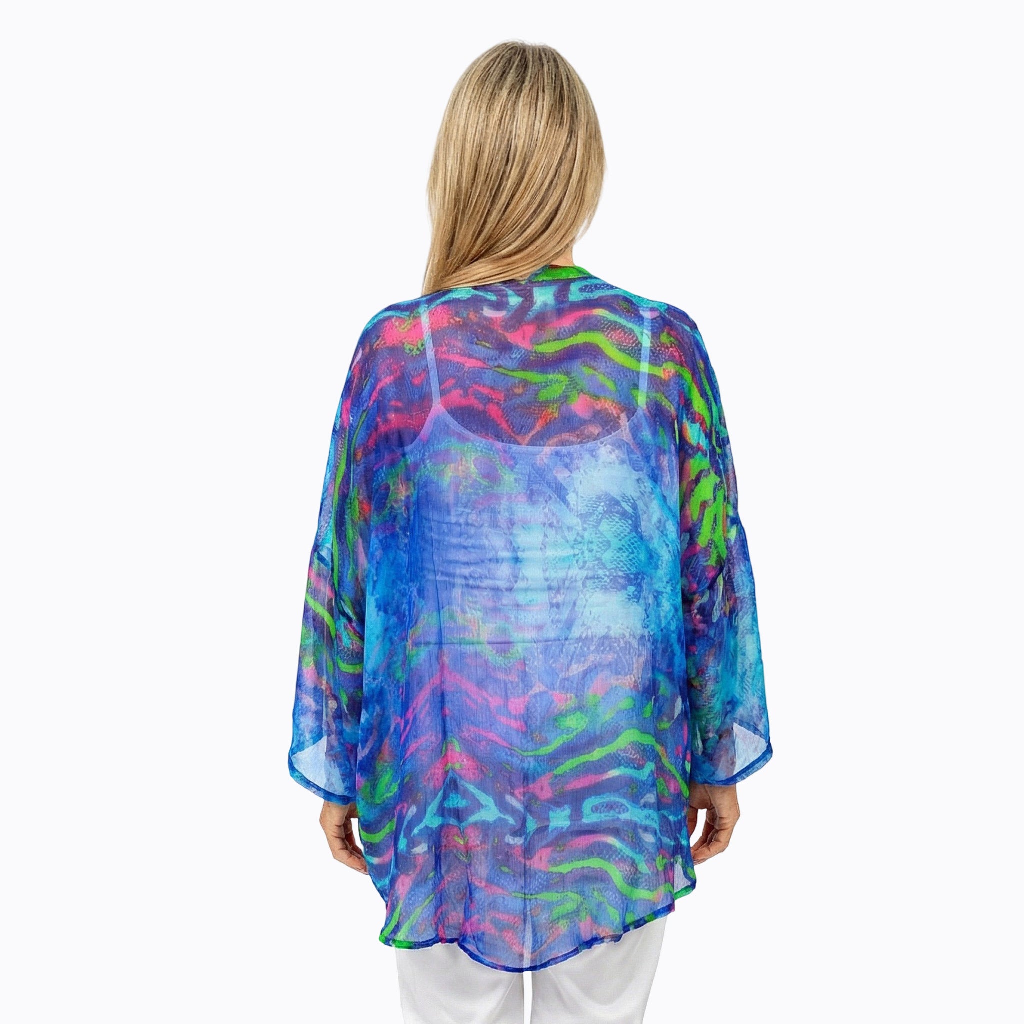Claire Powell Chiffon Kimono Cover-Up (Mirage)