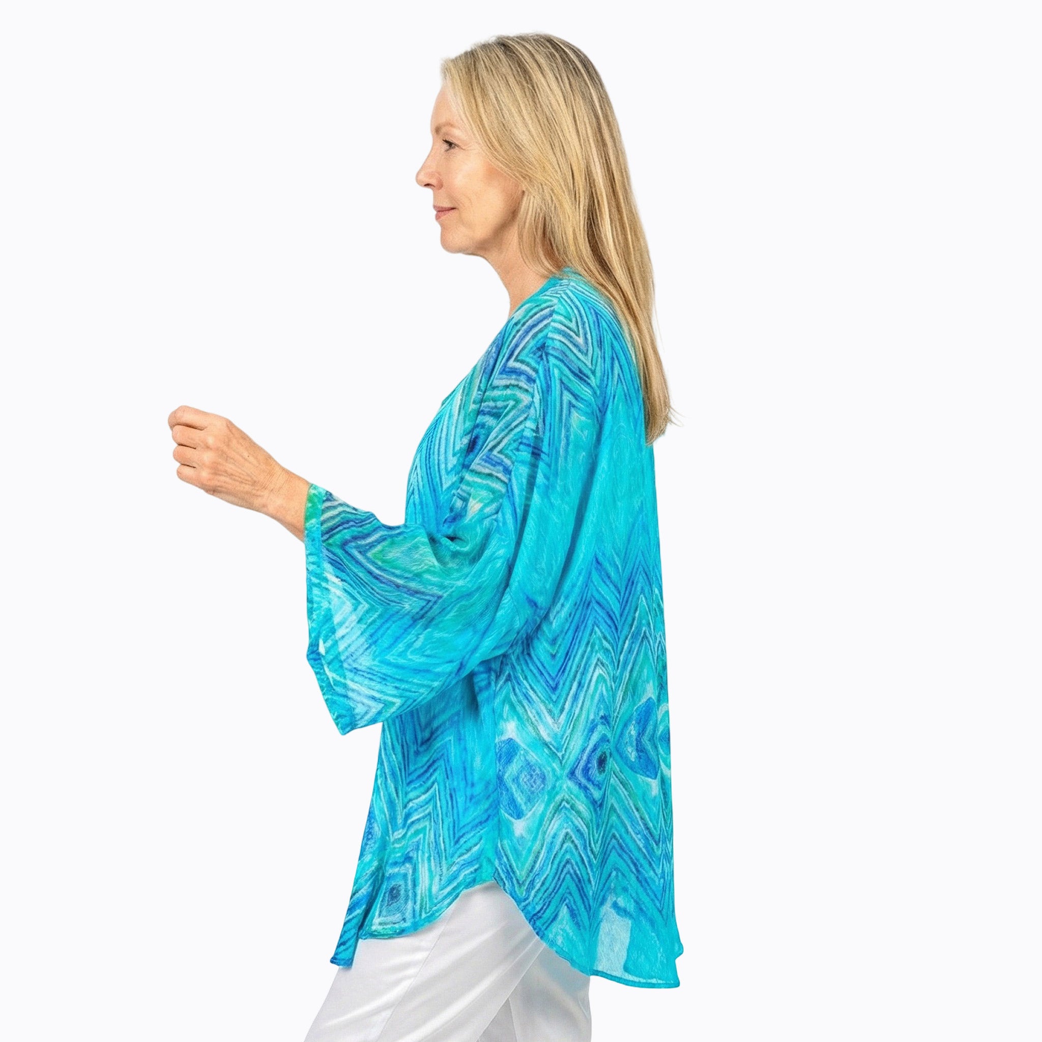 Claire Powell Chiffon Kimono Cover-Up (Serenity)