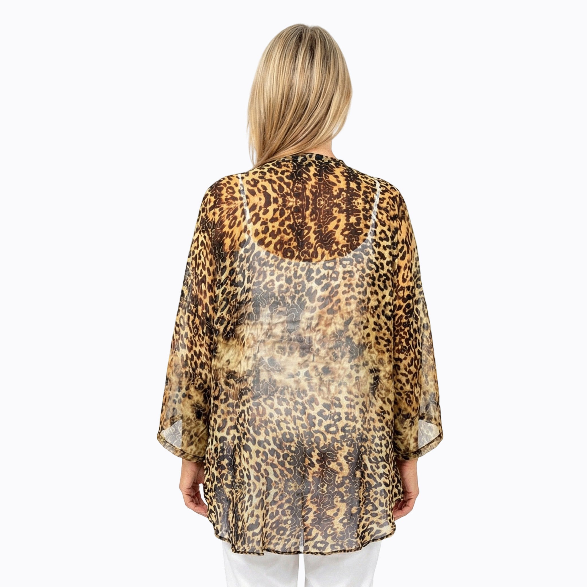 Claire Powell Cotton Chiffon Kimono Cover-Up (Wilden)