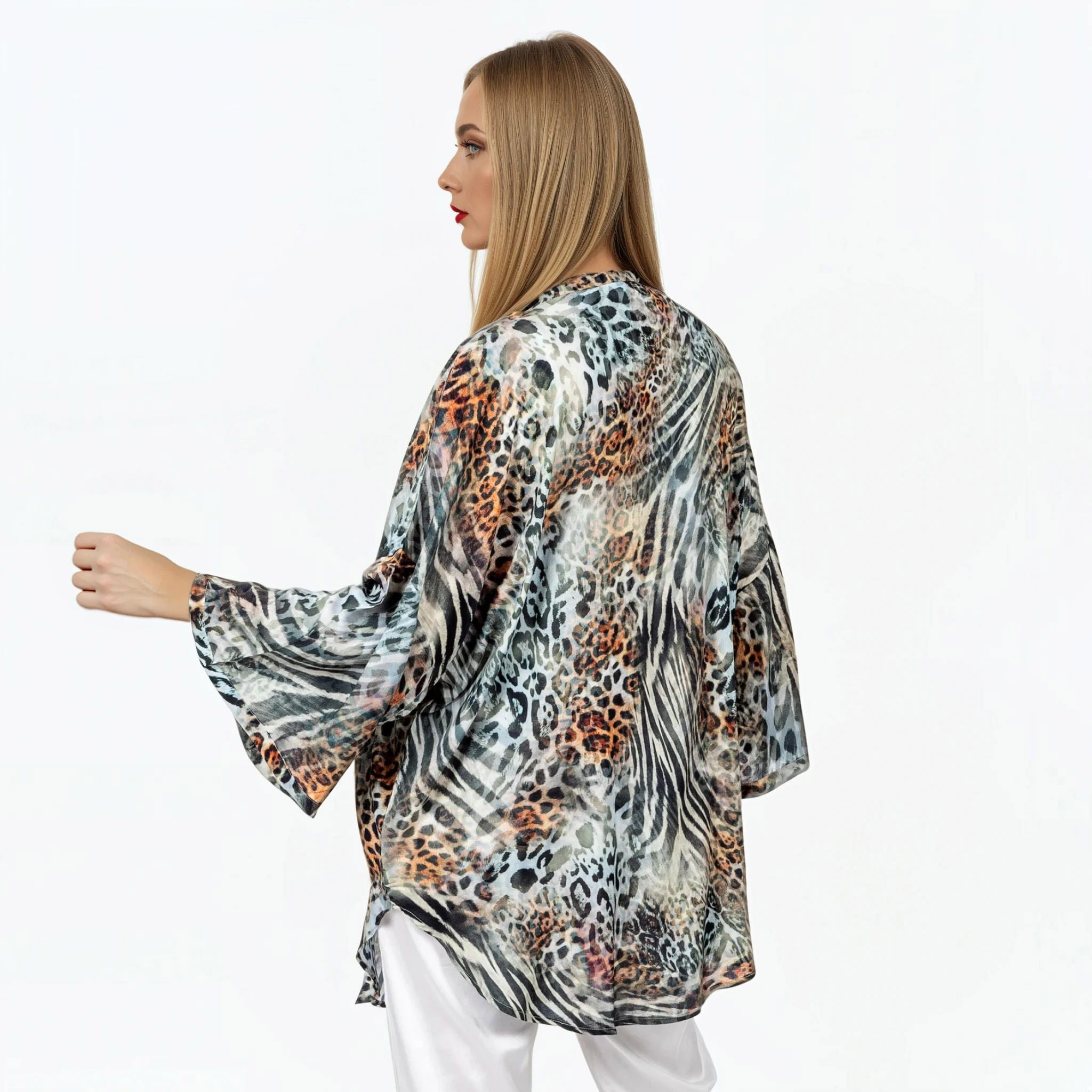 Claire Powell Modal Kimono Cover-Up (Jungle)