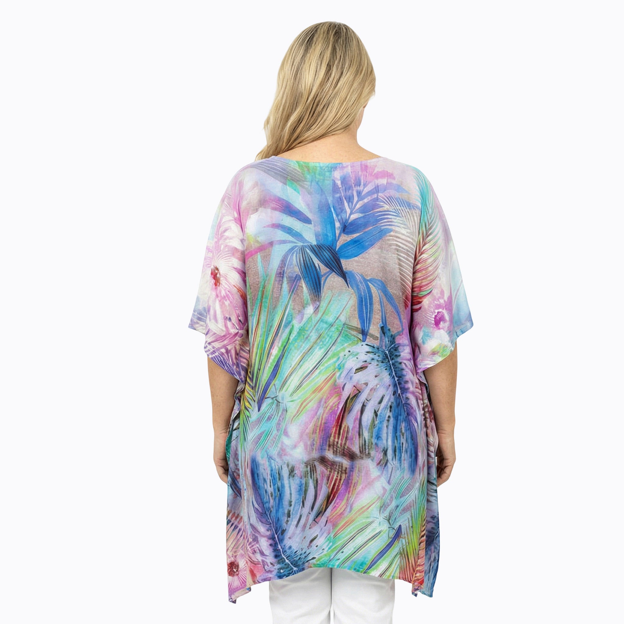 Claire Powell Plus Size Kaftan Top (Oasis)