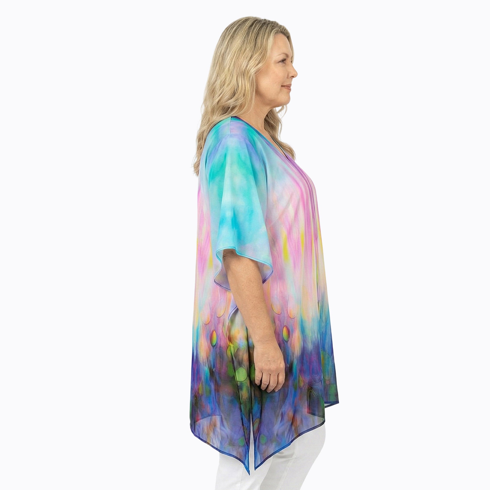 Claire Powell Plus Size Kaftan Top (Opulence)