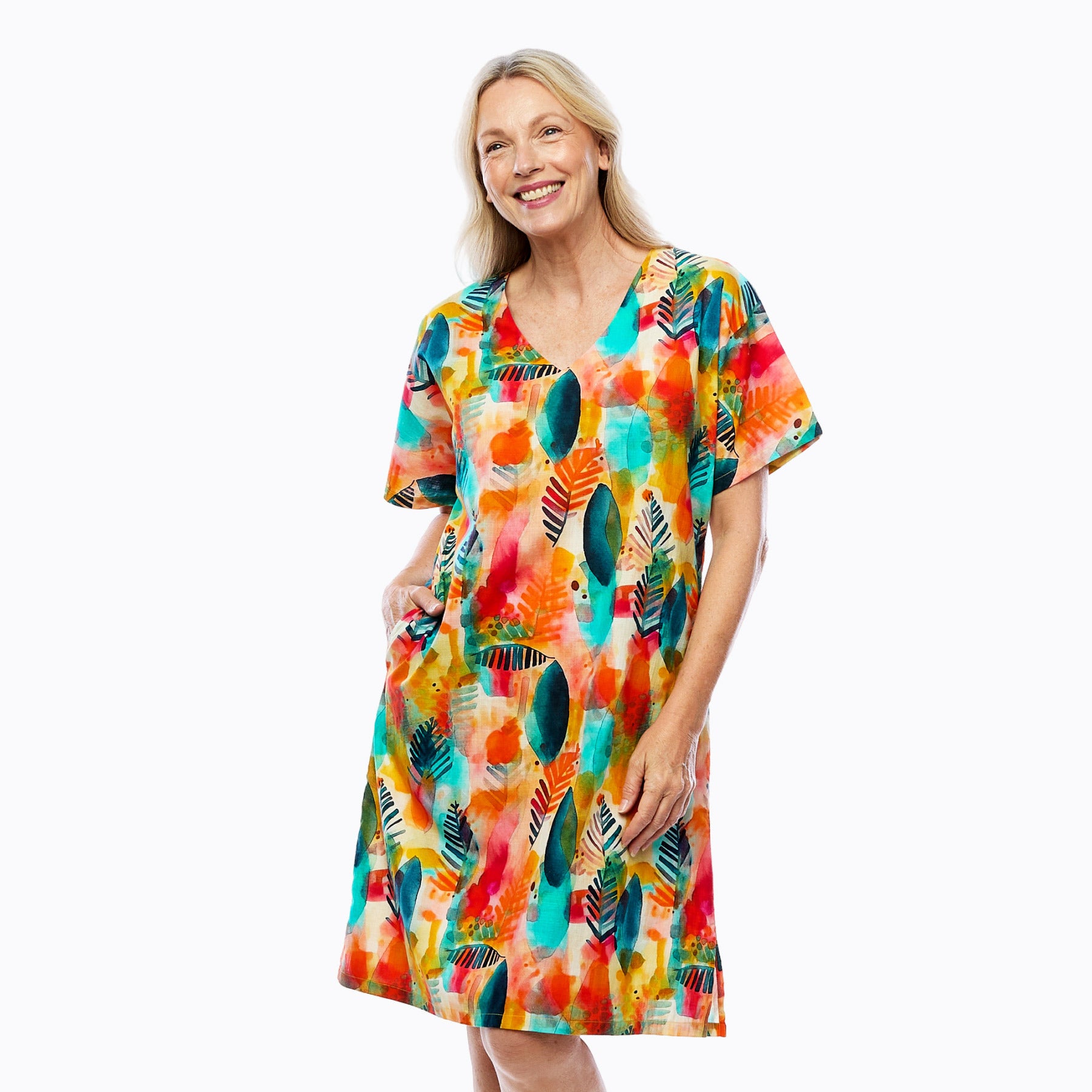Claire Powell Shift Dress (Tropicana)