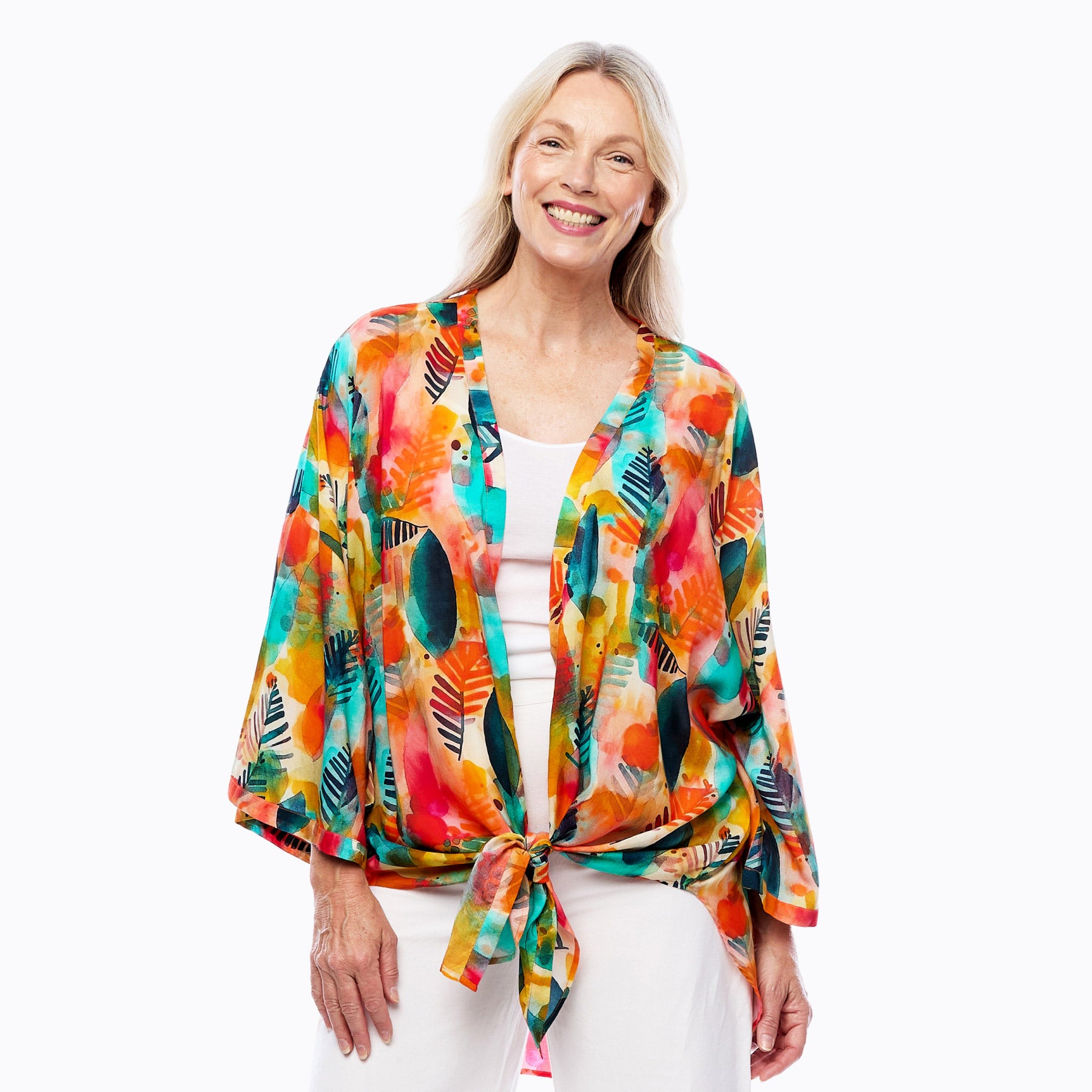 Claire Powell Modal Kimono Cover-Up (Tropicana)
