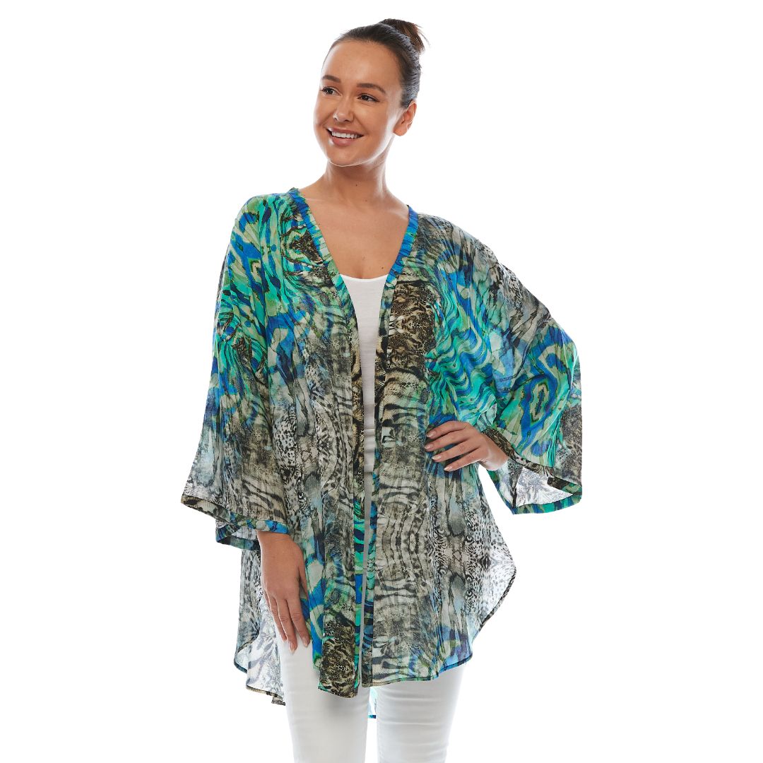 Claire Powell Kimono Jacket (vision)